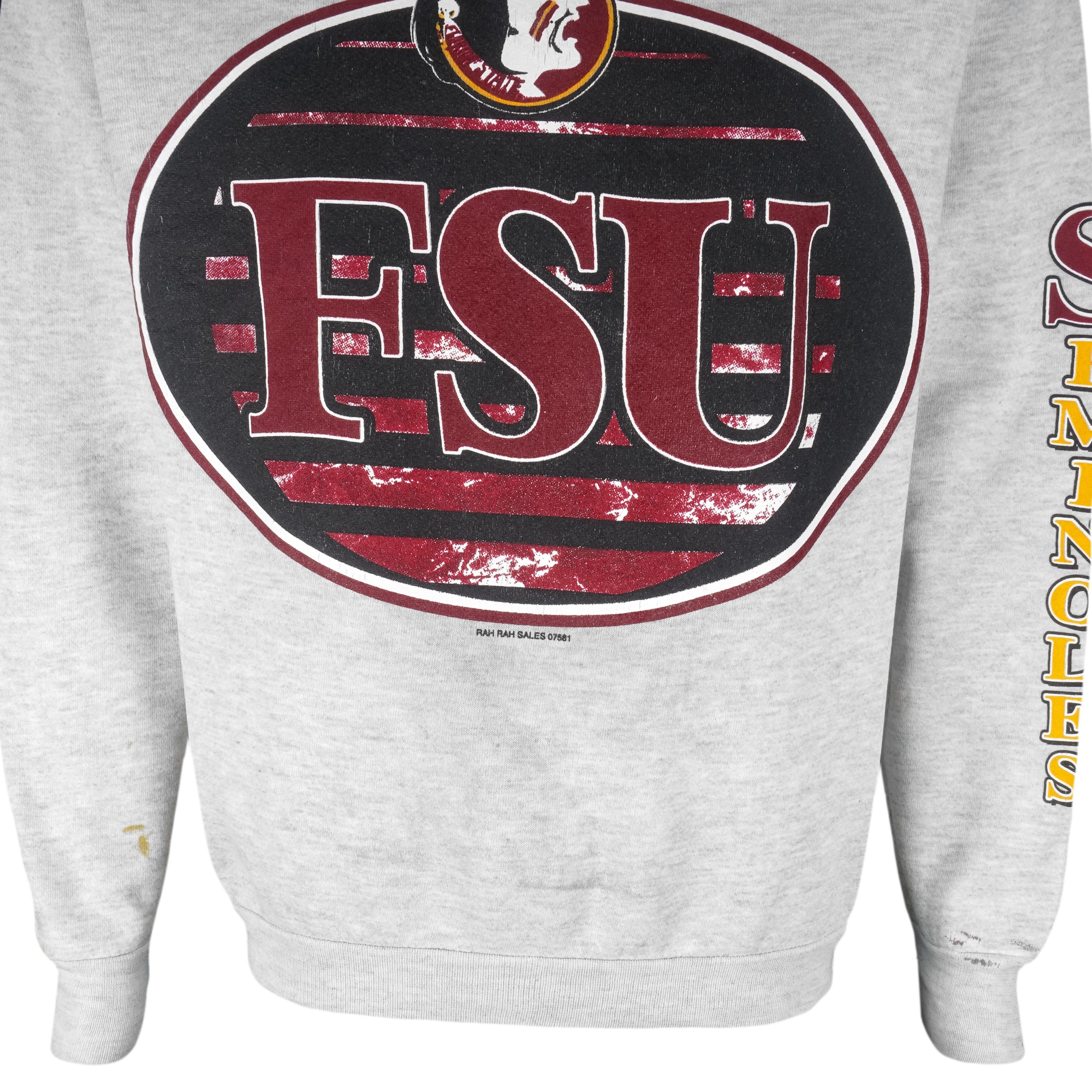 Lee NCAA - Florida State Seminoles Crew Neck Sweatshirt 1990s Size US L / EU 52-54 / 3 - 4 Thumbnail