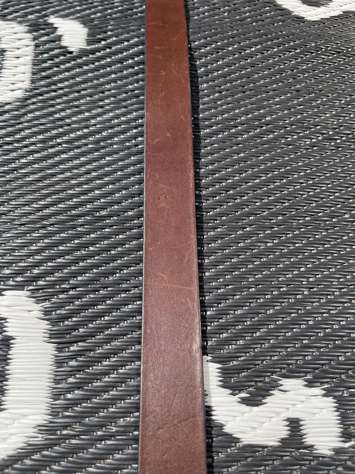Alexander McQueen Alexander McQueen Brown Belt with Silver Skull Buckle Size 30 - 13 Thumbnail