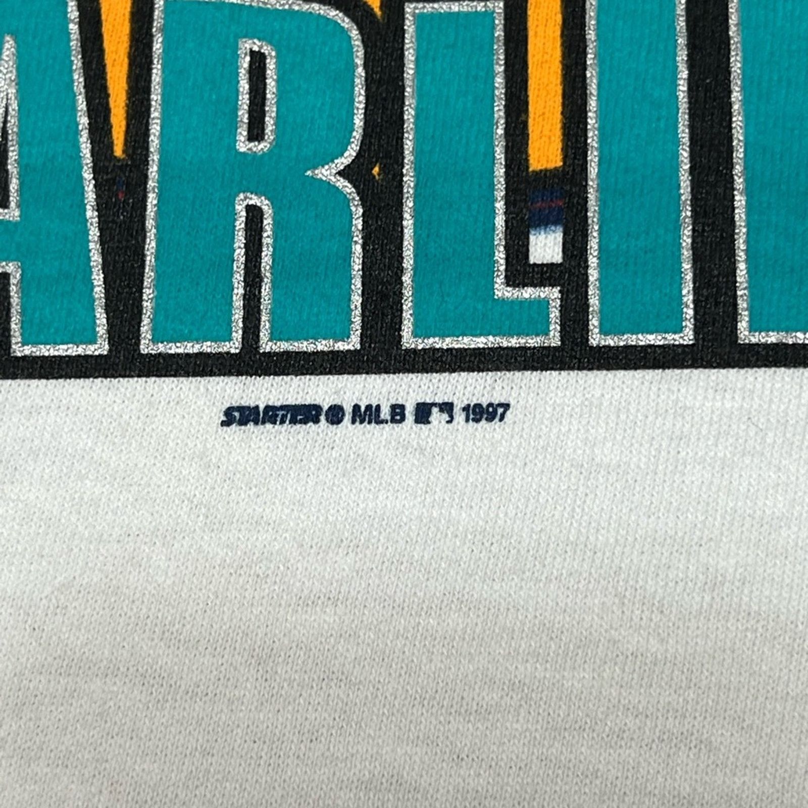Starter Vintage 1997 Florida Marlins Starter World Series Shirt NEW Size US XL / EU 56 / 4 - 3 Thumbnail