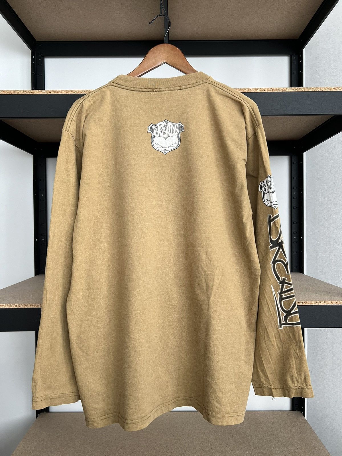 Vintage Vintage 90s Dready UK 1995 Brown Long Sleeve T-shirt Size US L / EU 52-54 / 3 - 2 Thumbnail
