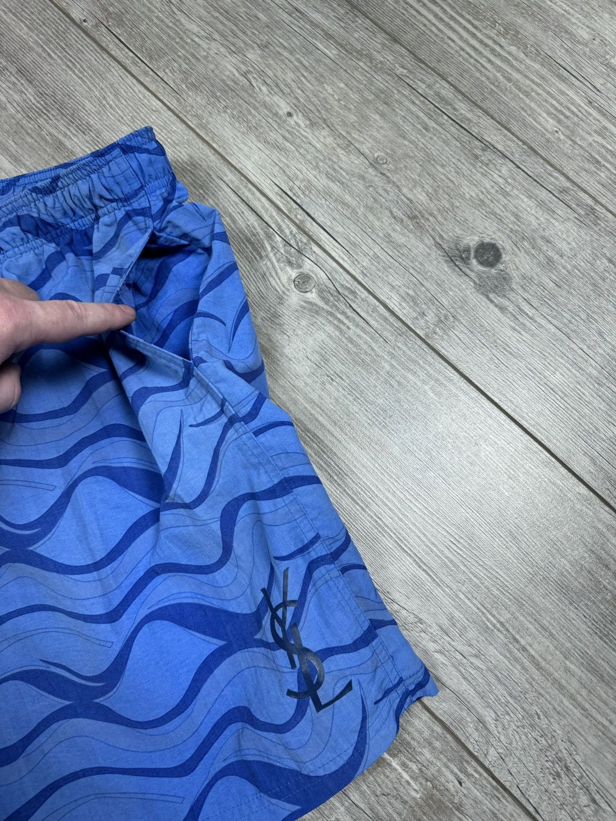Yves Saint Laurent VINTAGE SHORTS 🩳 YVES SAINT LAURENT LUXURY SIZE XL Size US 36 / EU 52 - 10 Thumbnail