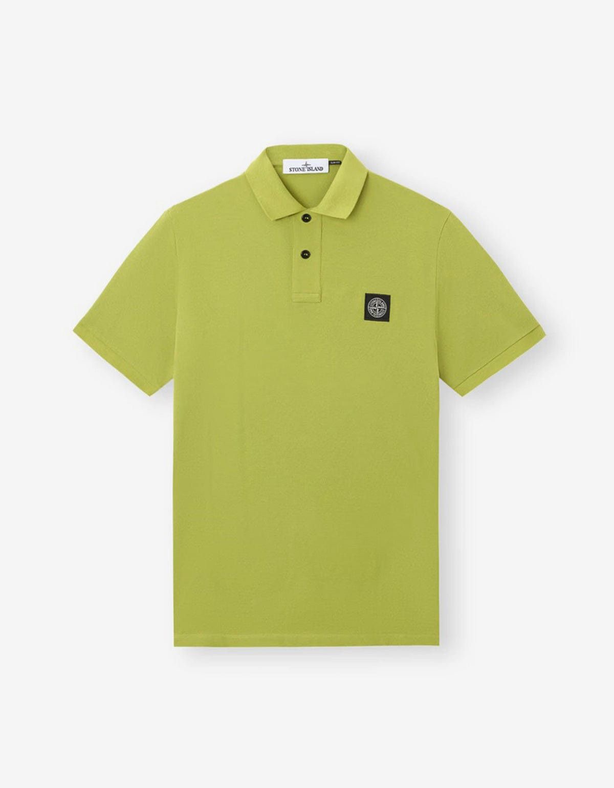 Stone Island Stone Island Yellow Compass Polo Shirt Size US XL / EU 56 / 4 - 1 Thumbnail