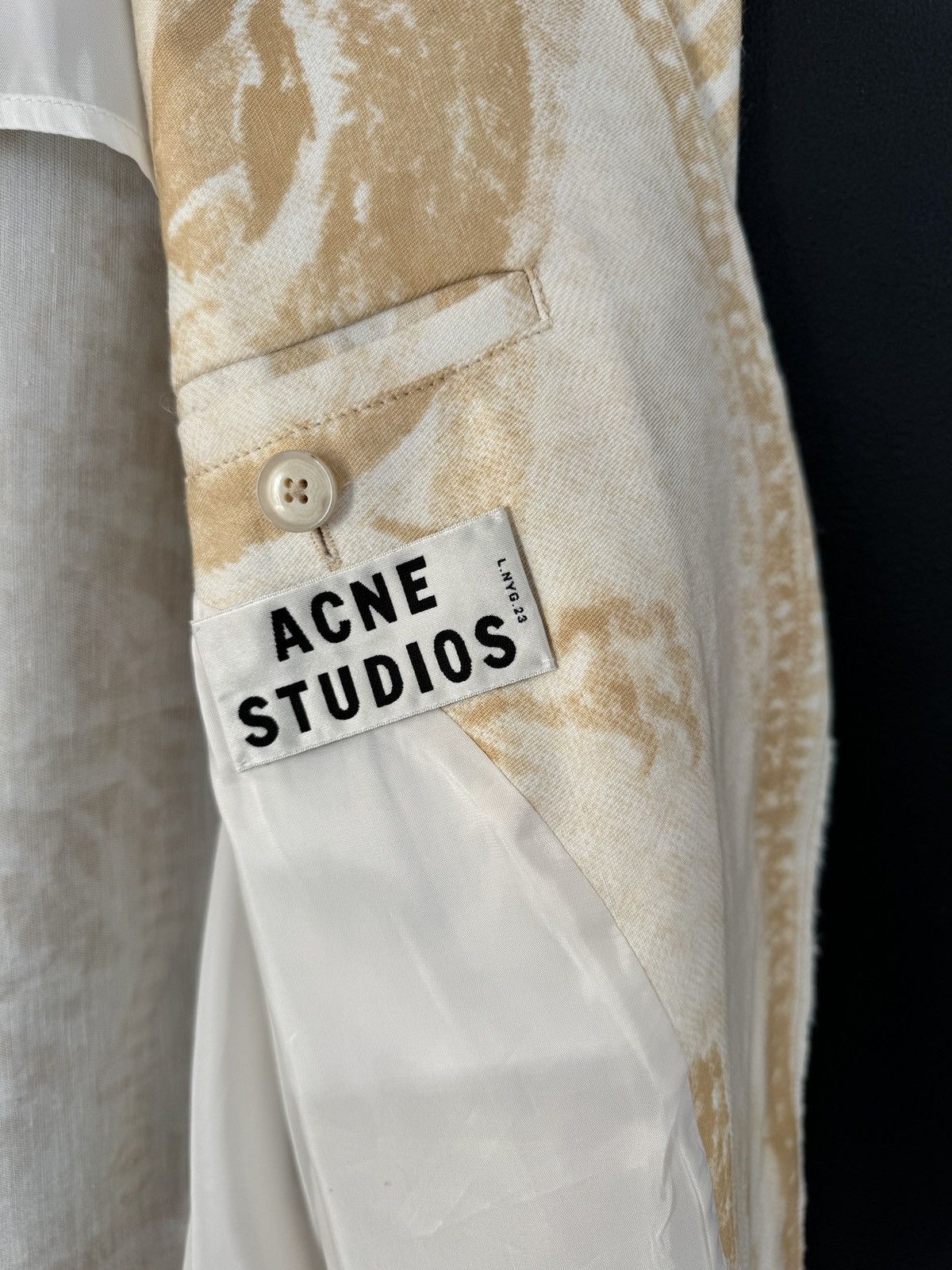 Acne Studios Acne Studios Jinx Currency Blazer Size L / US 10 / IT 46 - 6 Thumbnail