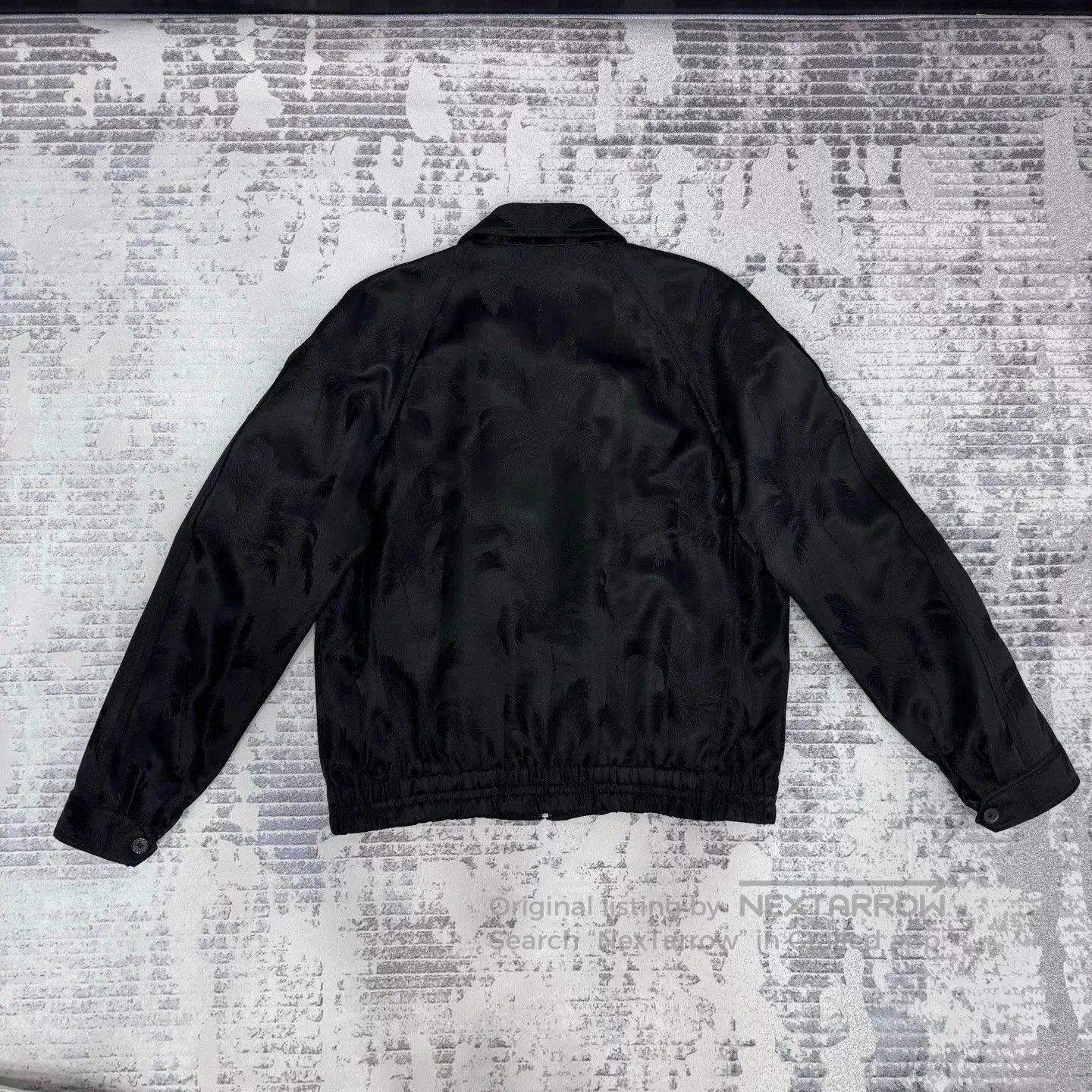 Saint Laurent Paris Saint Laurent Palm Satin Zip Jacket. Size US L / EU 52-54 / 3 - 2 Thumbnail