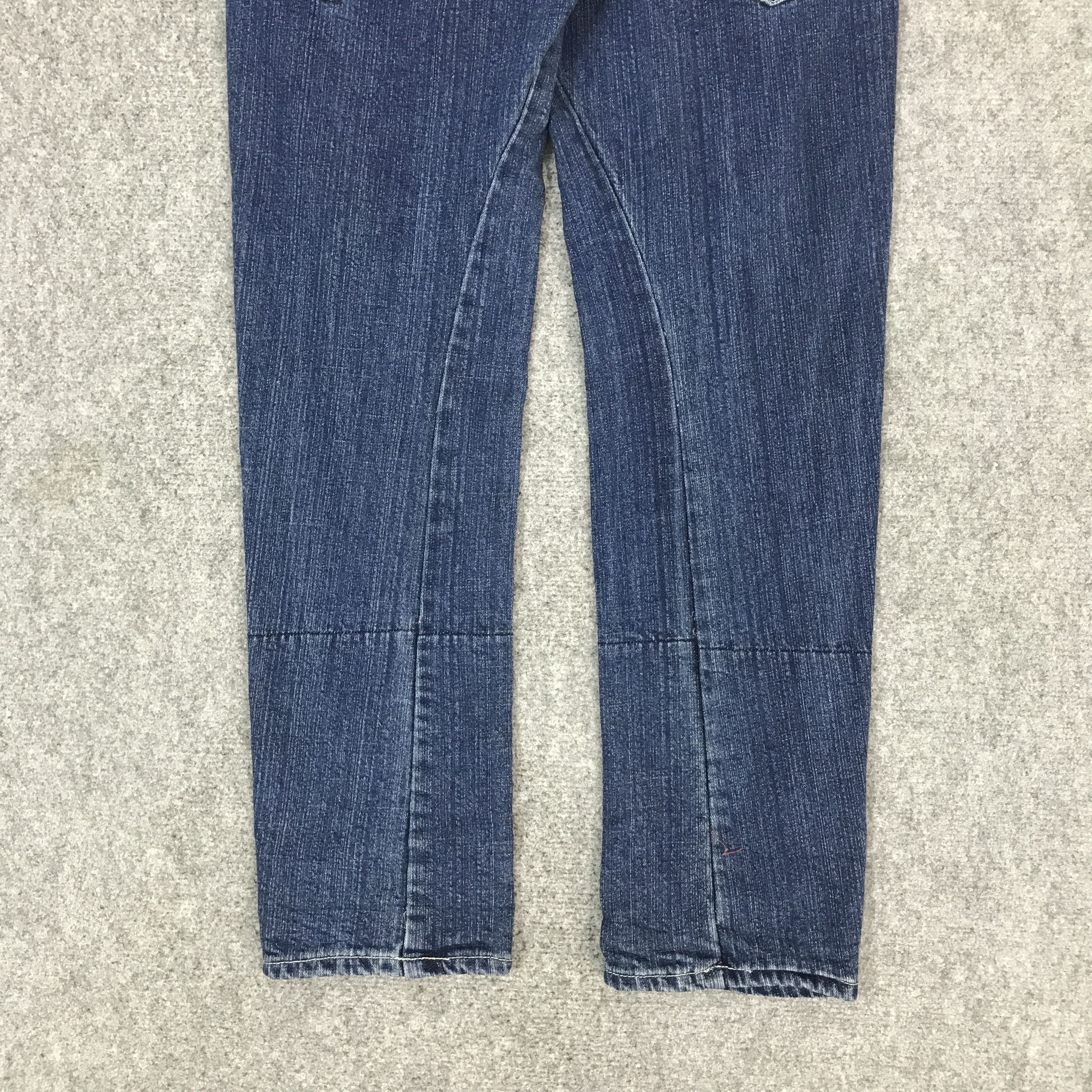 Japanese Brand CONTNO JAPAN DENIM DOUBLE WAIST DESIGN STYLE PANTS Size US 30 / EU 46 - 6 Thumbnail