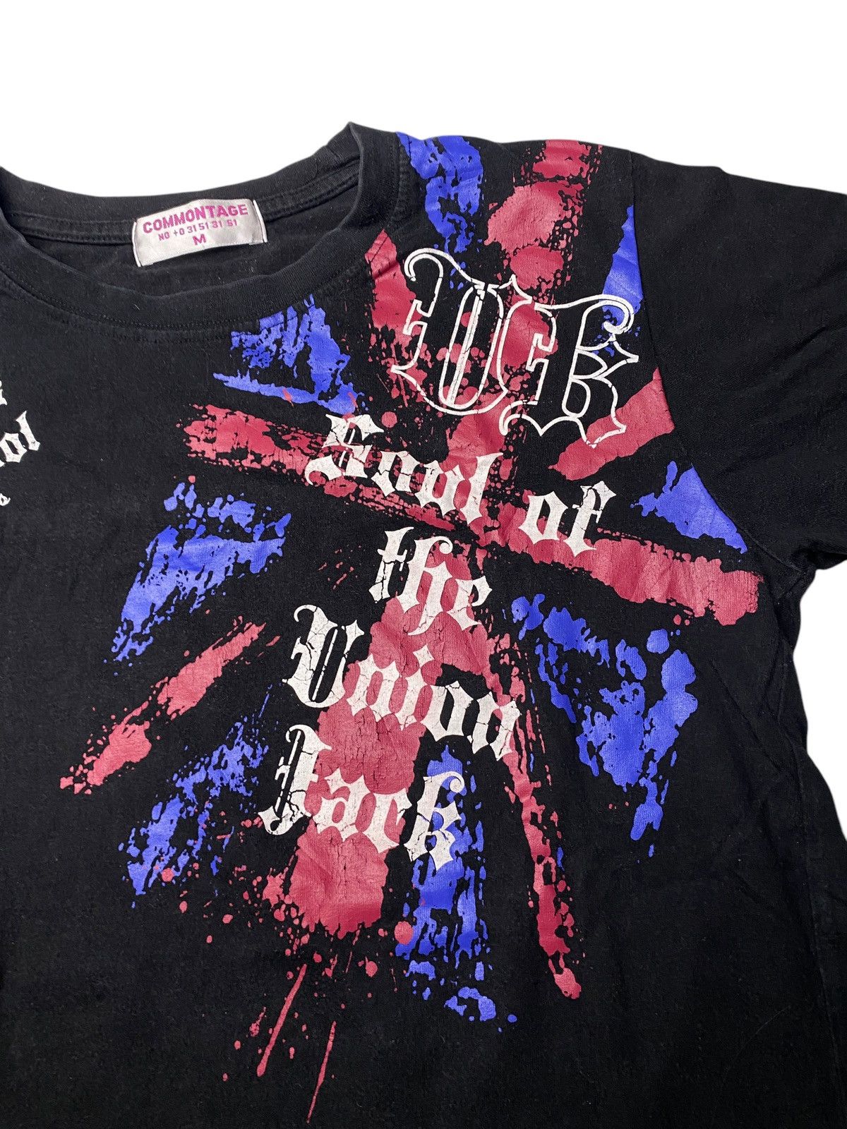 If Six Was Nine 2000's Commontage Britflag Poem Shirt Size US S / EU 44-46 / 1 - 3 Thumbnail