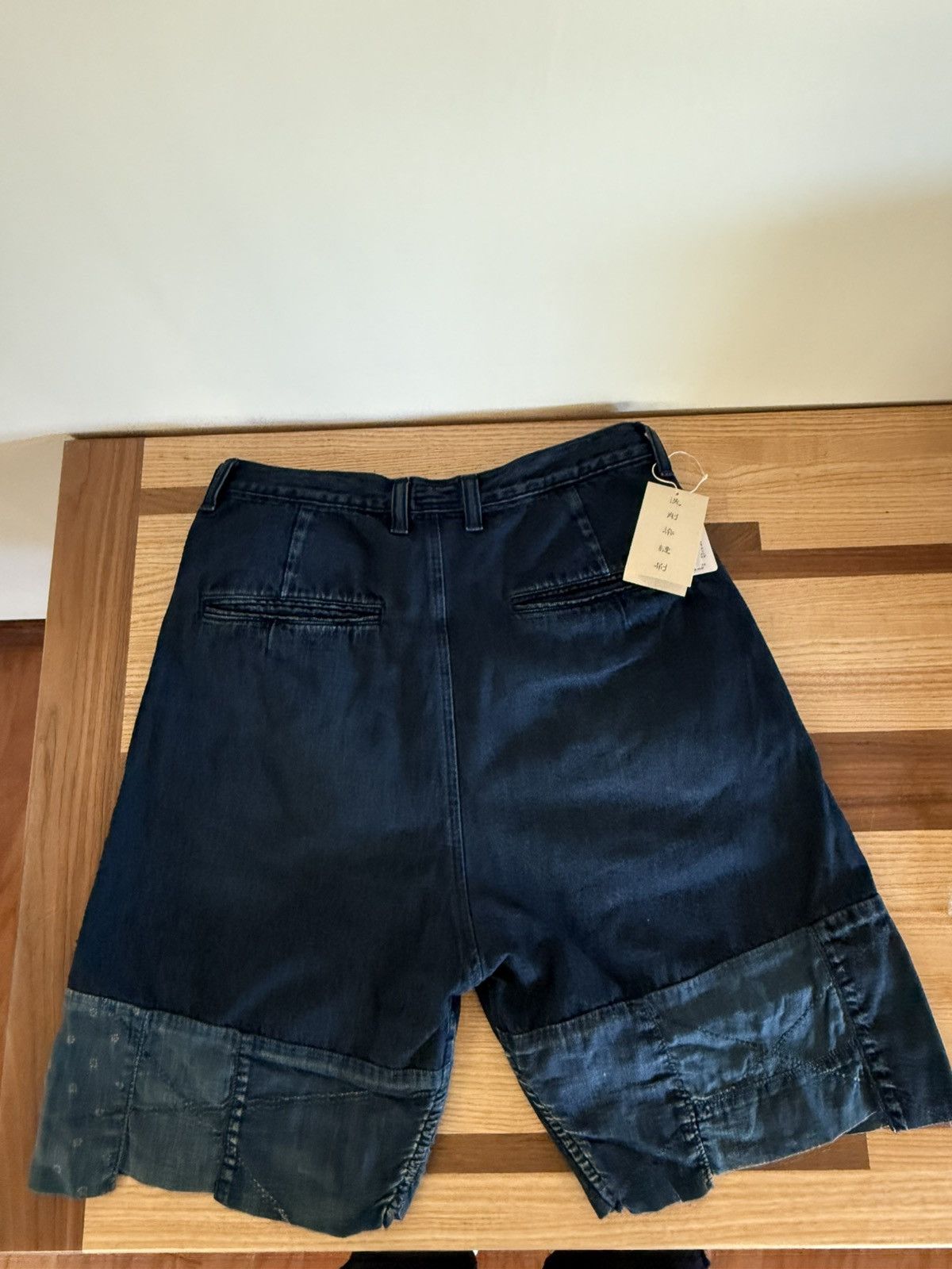 Kapital Kapital IDG×IDG denim shorts (Hütteri make) size 4 Size US 36 / EU 52 - 6 Thumbnail