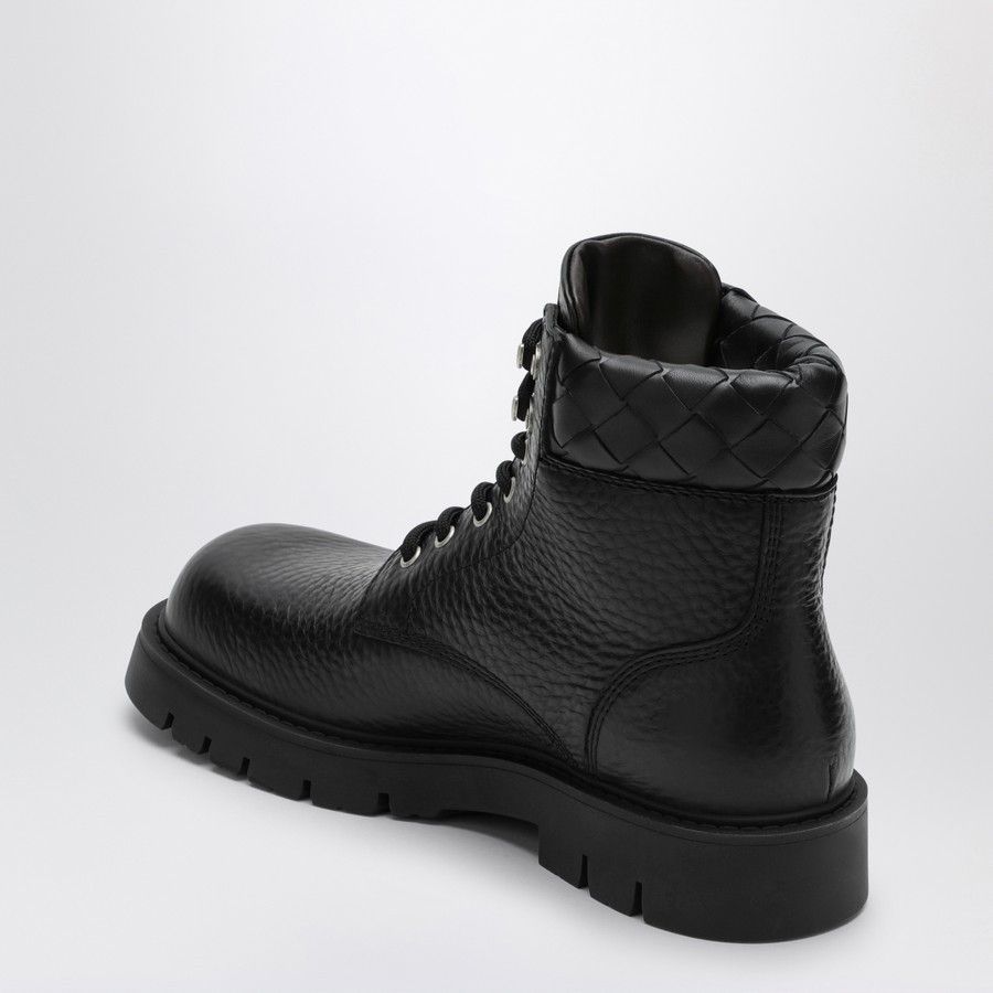 Bottega Veneta o1d2blof0226 Leather Ankle Boots in Black Size US 8 / EU 41 - 4 Thumbnail