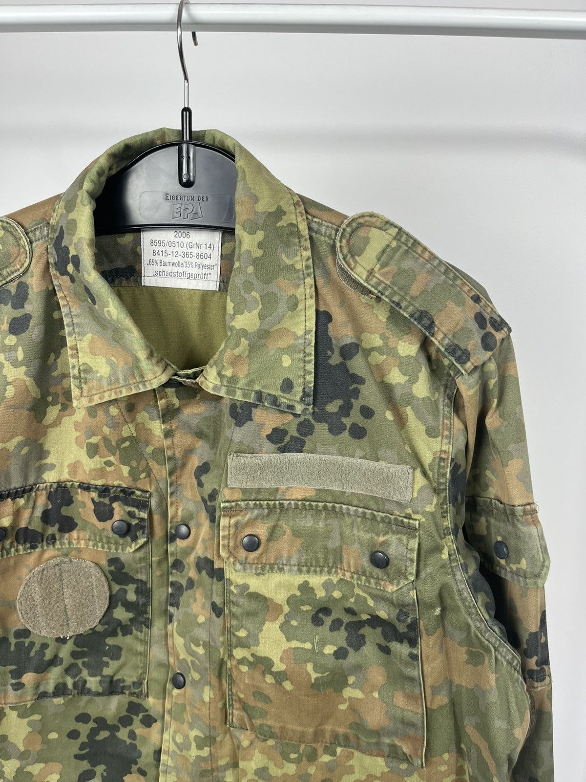 Other German Army Jacket Military Camo 2006 Combat Shirt Coat Size US XL / EU 56 / 4 - 3 Thumbnail
