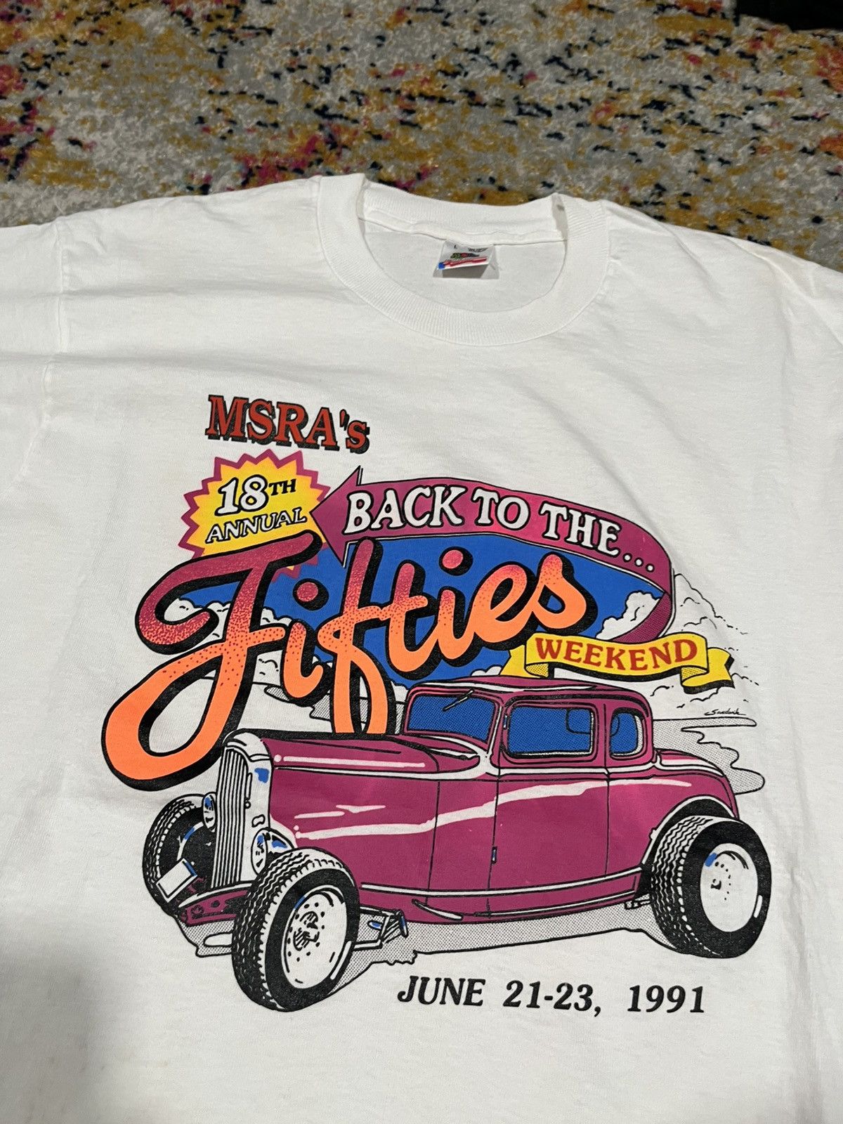 Vintage Vintage Car Shirt Large Size US L / EU 52-54 / 3 - 1 Thumbnail