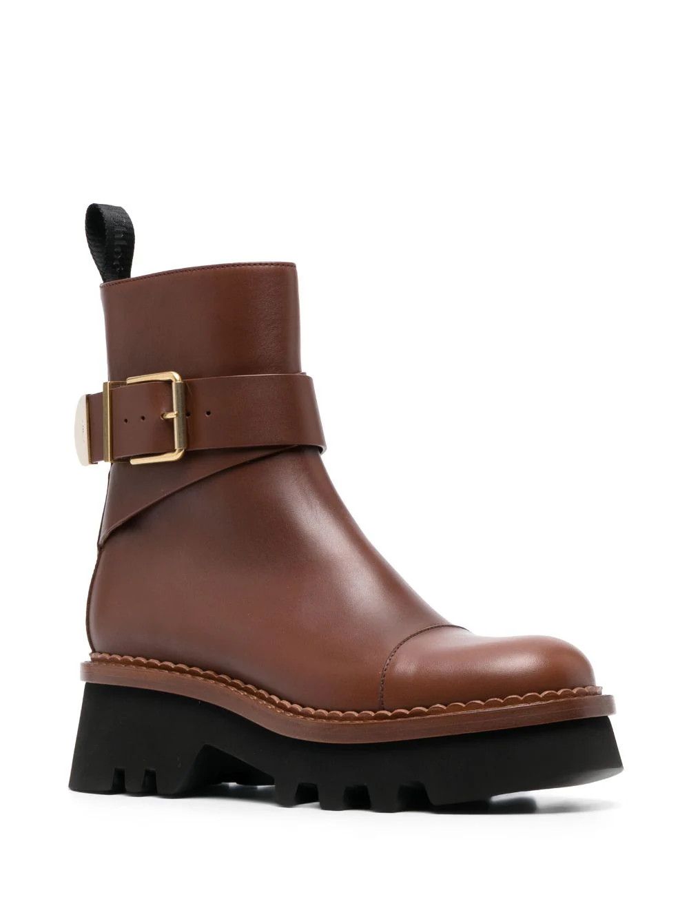 Chloe o1loc1c1024 Ankle Boots in Brunet Brown Size US 8 / IT 38 - 2 Thumbnail