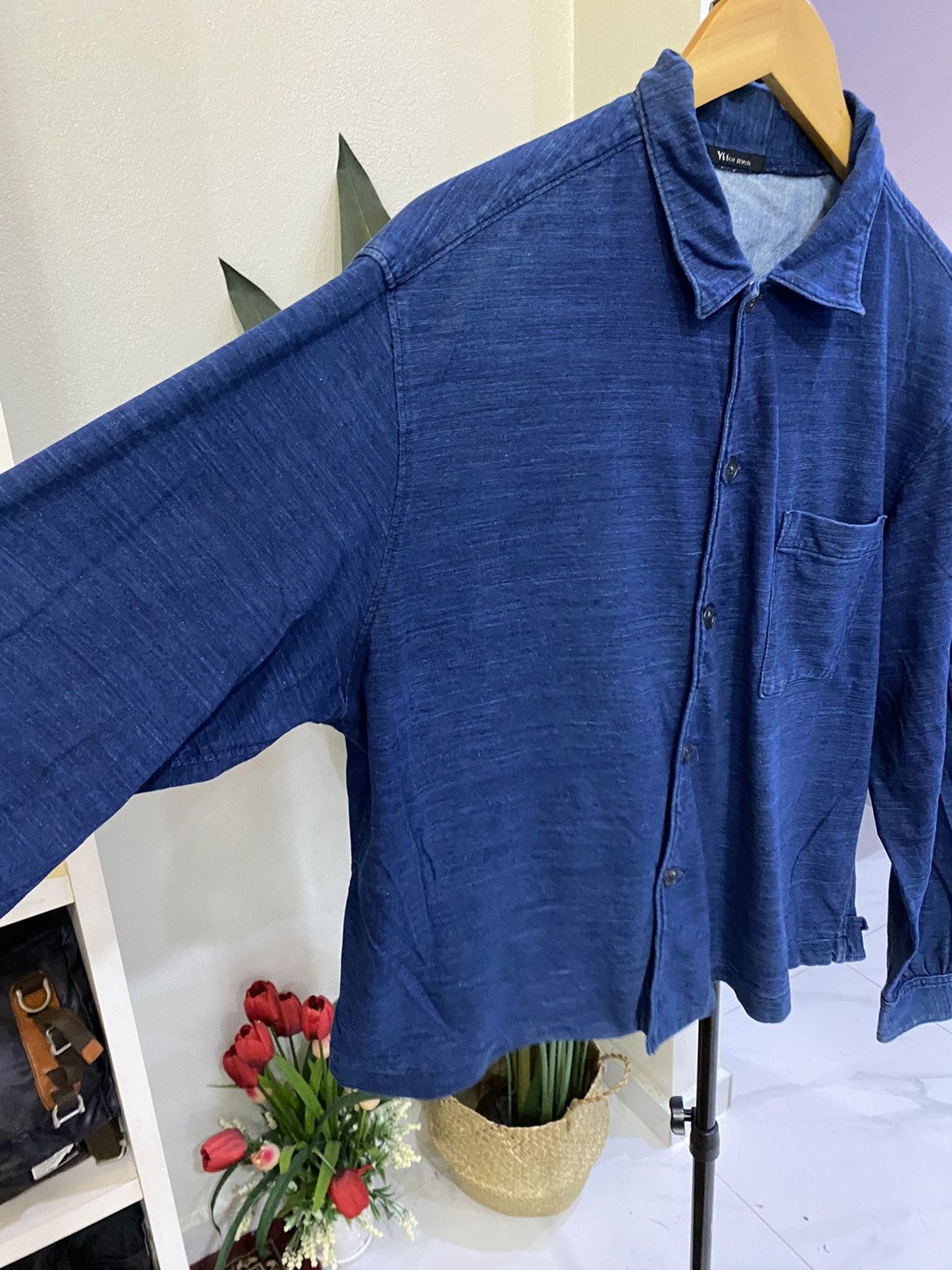 Yohji Yamamoto Y’s For Men Button Cropped Jacket Size US M / EU 48-50 / 2 - 3 Thumbnail