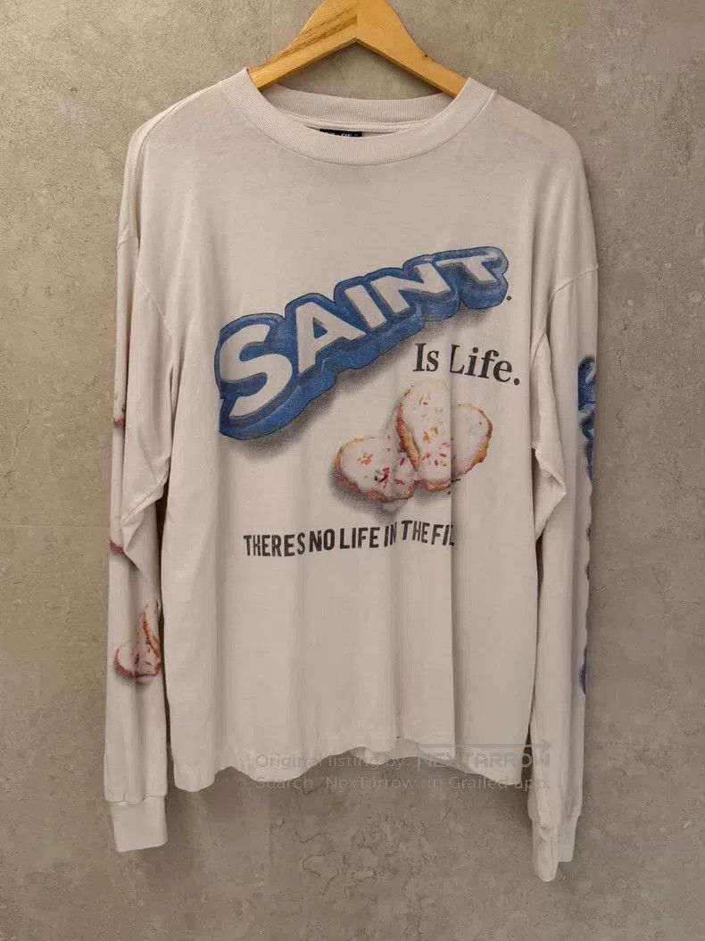 Saint Michael Saint Michael Co-branded long sleeves Size US M / EU 48-50 / 2 - 1 Thumbnail