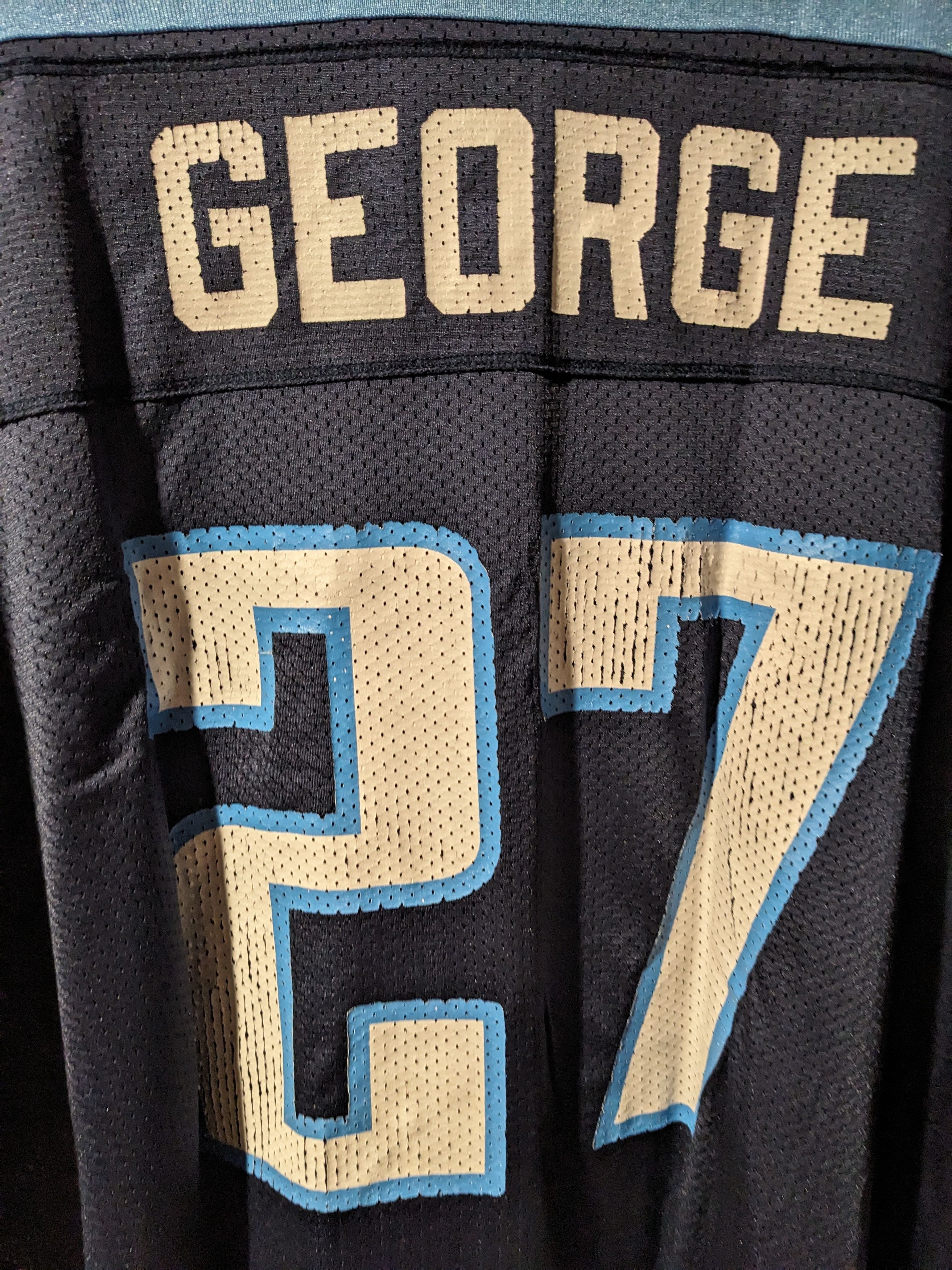 NFL Vintage Tennessee Titans Eddie George NFL Football Jersey Size US XXL / EU 58 / 5 - 2 Thumbnail