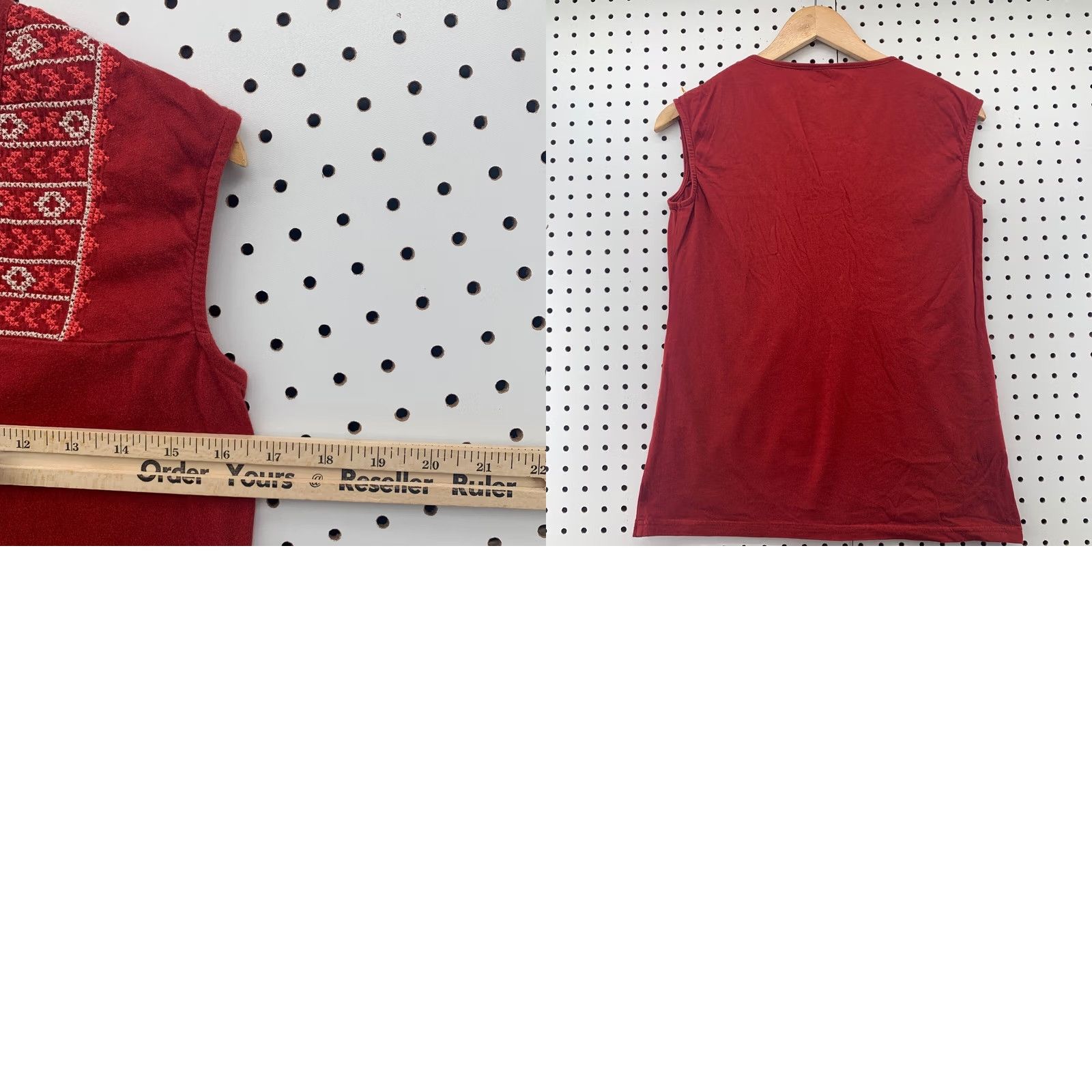 Eddie Bauer Eddie Bauer Womens Tank Top Red XS V-Neck Sleeveless Tank Womens XS Red Eddie Bauer Womens Tank Top V-Neck Sleeveless Red Size XS / US 0-2 / IT 36-38 - 8 Thumbnail