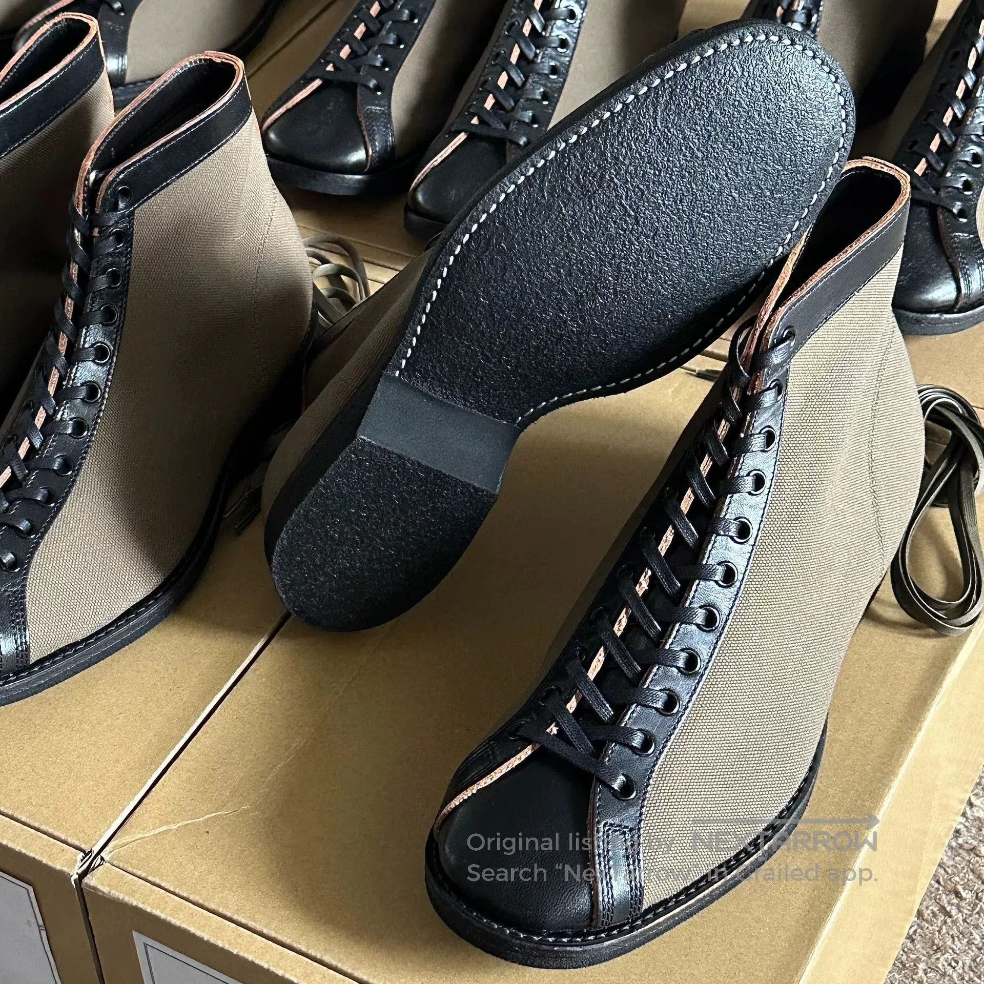 Clinch Boots Clinch x BSW Horsehide Boxing Boots. Size US 7.5 / EU 40-41 - 5 Thumbnail