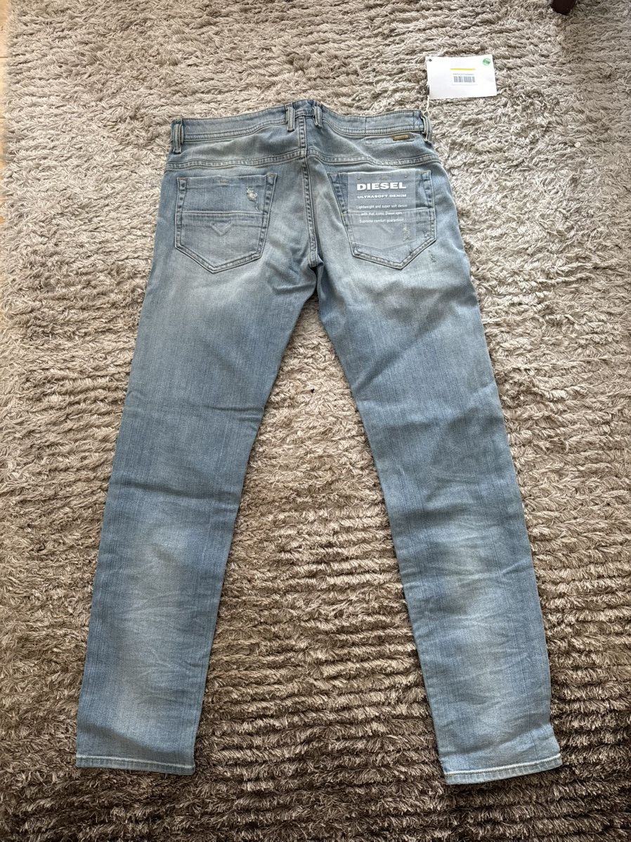 Diesel Diesel Slim Fit Denim Jeans Size US 34 / EU 50 - 2 Thumbnail