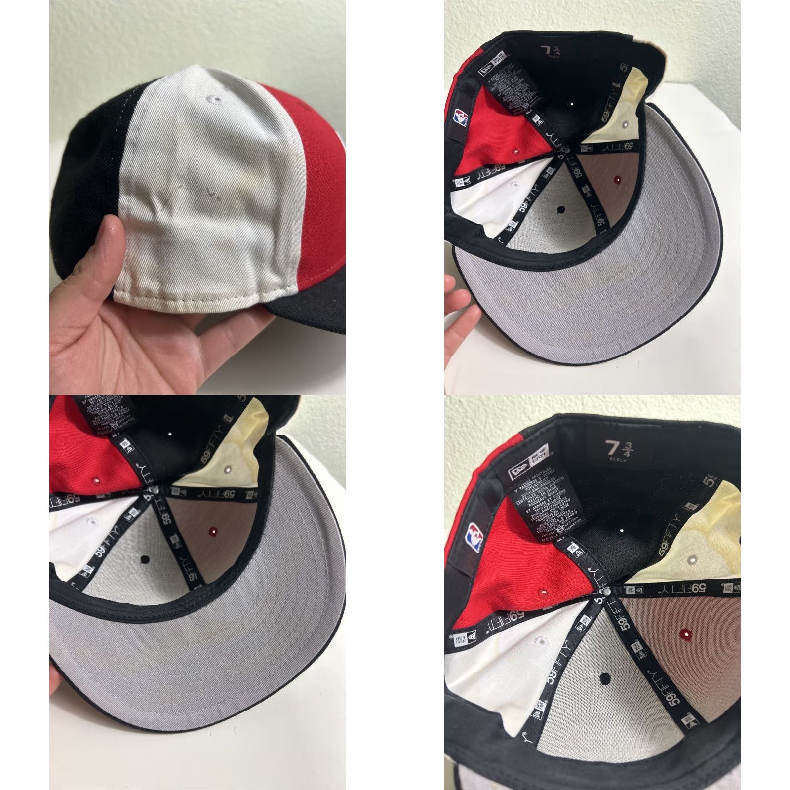 New Era New Era 59fifty Fitted Baseball Hat Portland Trailblazers Color Blocked Size ONE SIZE - 9 Thumbnail