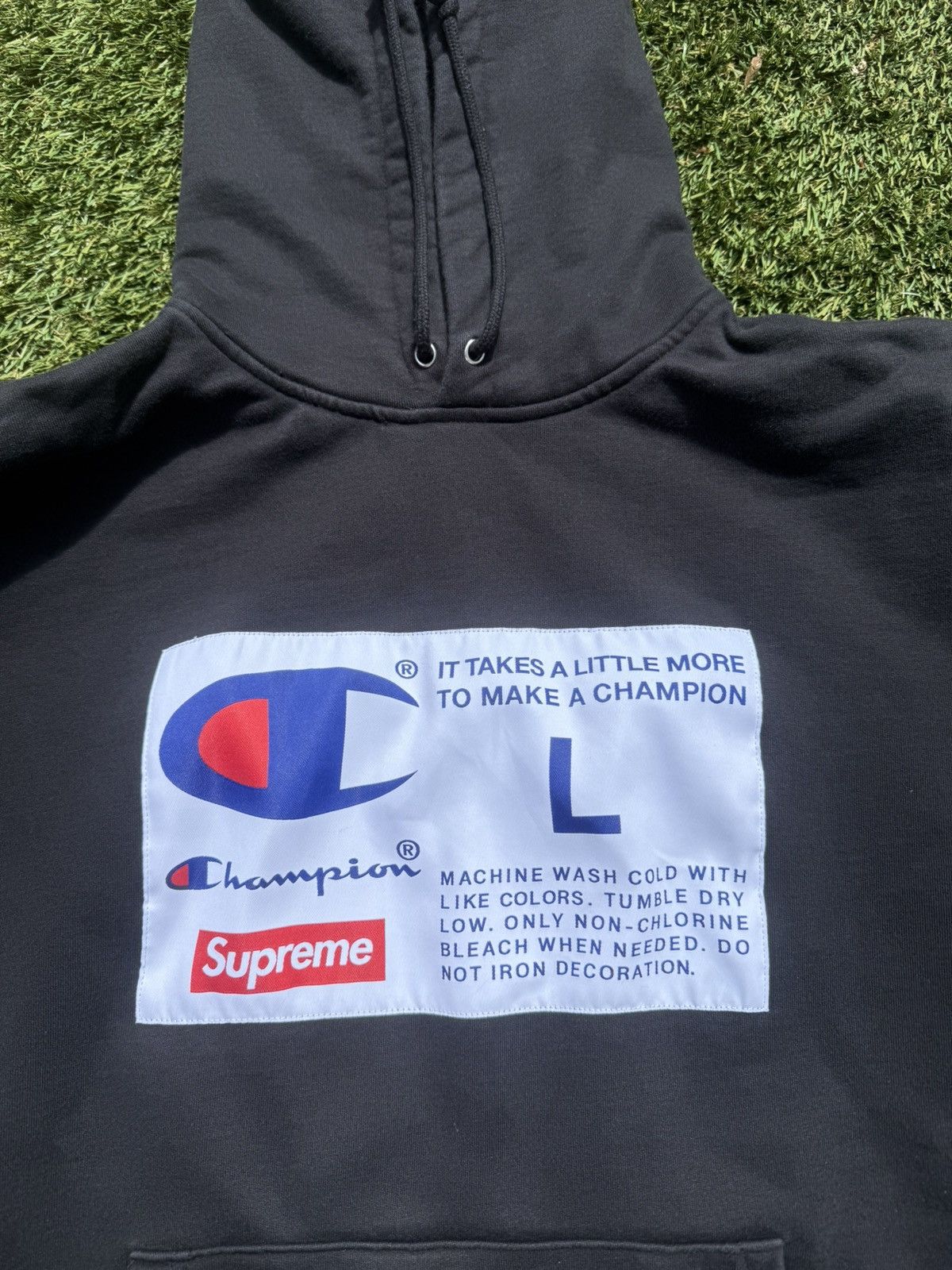 Champion × Supreme Supreme x Champion Hoodie Size Large Size US L / EU 52-54 / 3 - 1 Thumbnail
