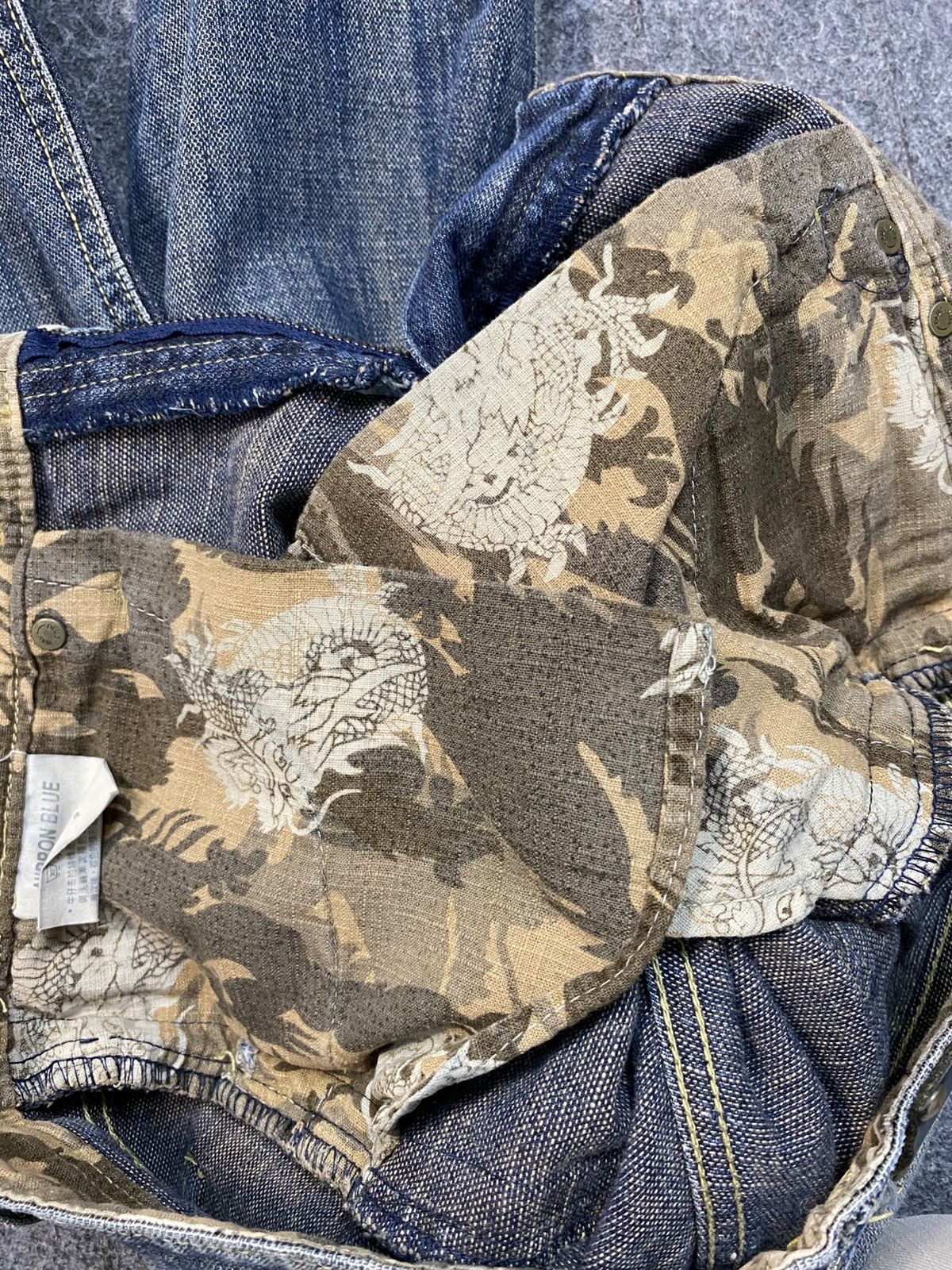 Other Nippon Blue Distressed Rusty Denim Straight Size 30 31 W351 Size US 31 - 13 Thumbnail