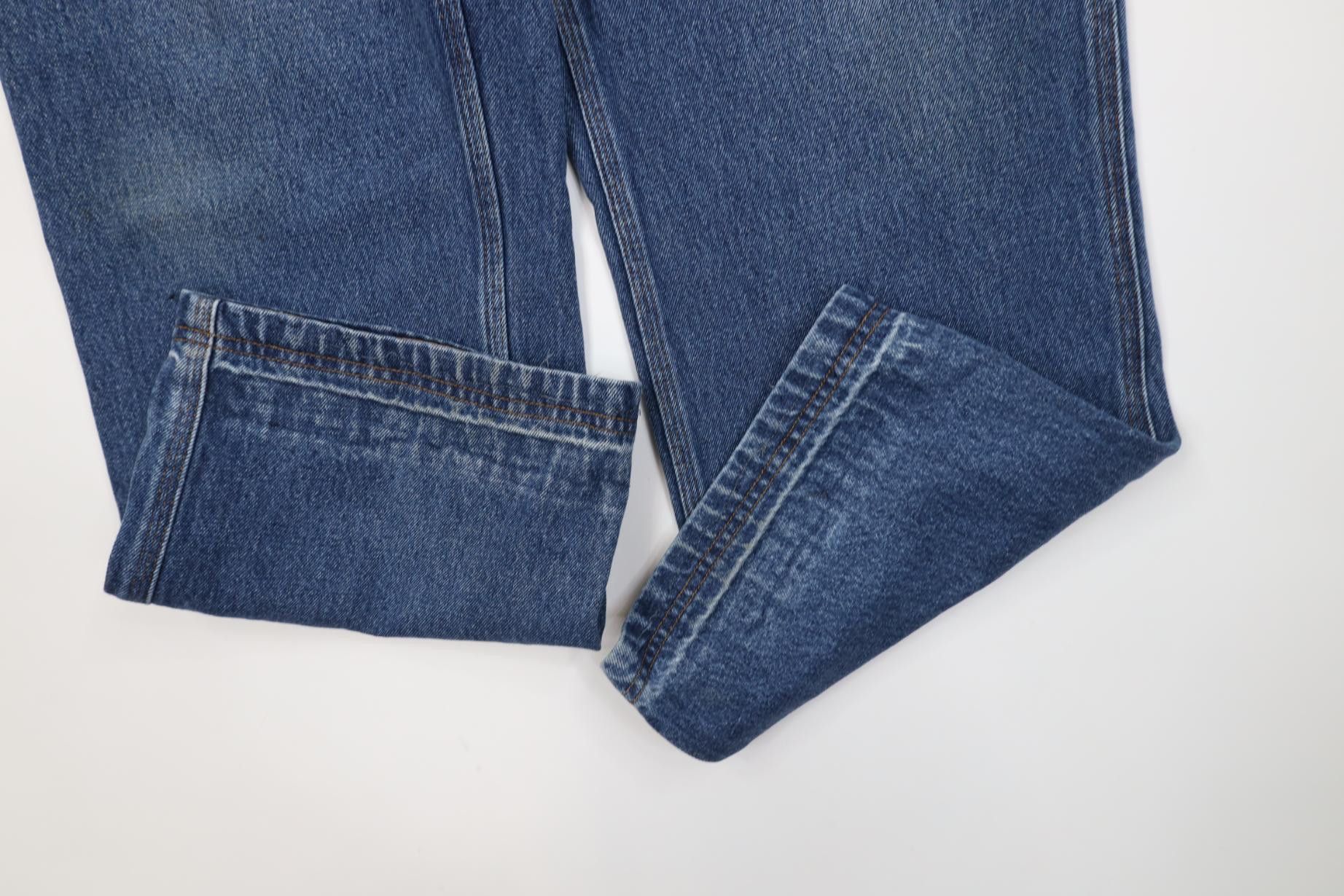 Duluth Trading Company Duluth Trading Co Gusseted Wide Leg Denim Jeans Blue Size US 38 / EU 54 - 5 Thumbnail