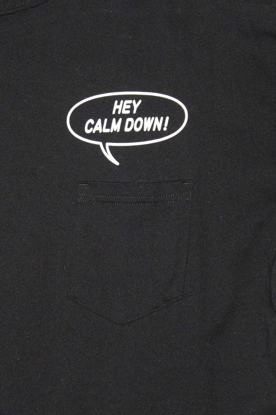 Calm Down Pocket Tee