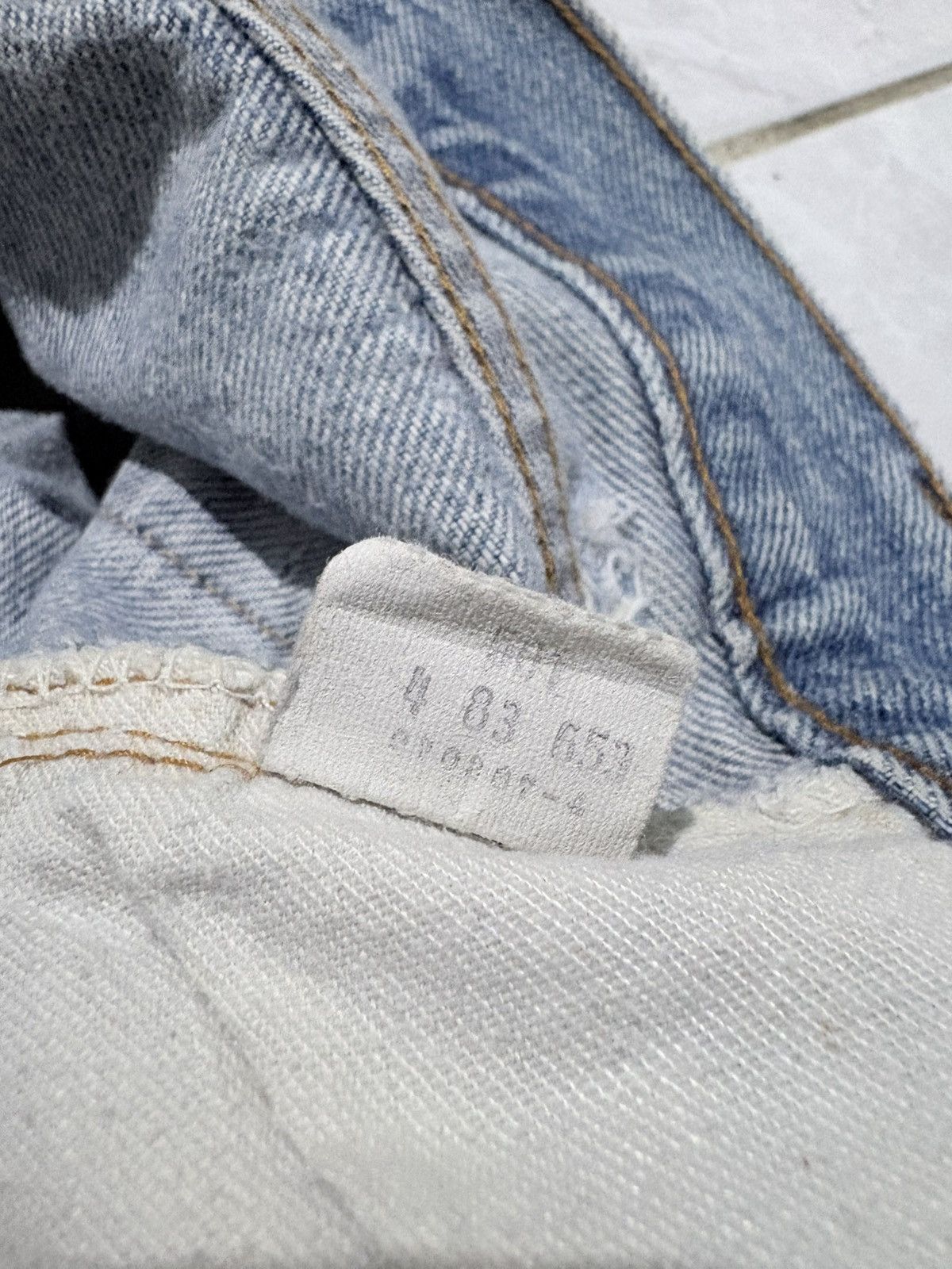 Levi's Vintage 1983 Levis 501 Distressed Denim Size US 30 / EU 46 - 9 Thumbnail