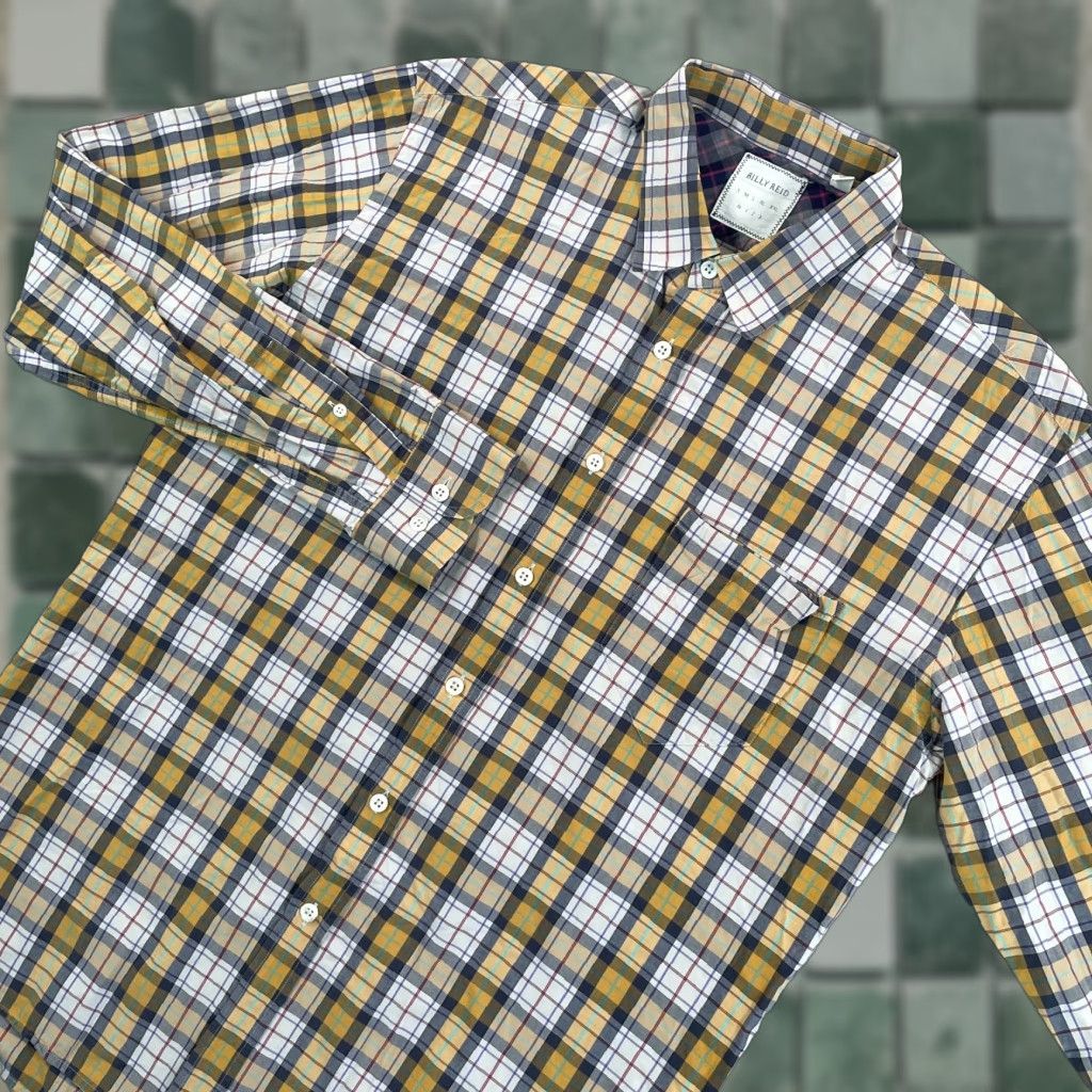 Billy Reid Billy Reid Tuscumbia Shirt Men Large Multicolor Plaid Button-Up Long Sleeve Casual Preppy Size US L / EU 52-54 / 3 - 1 Thumbnail