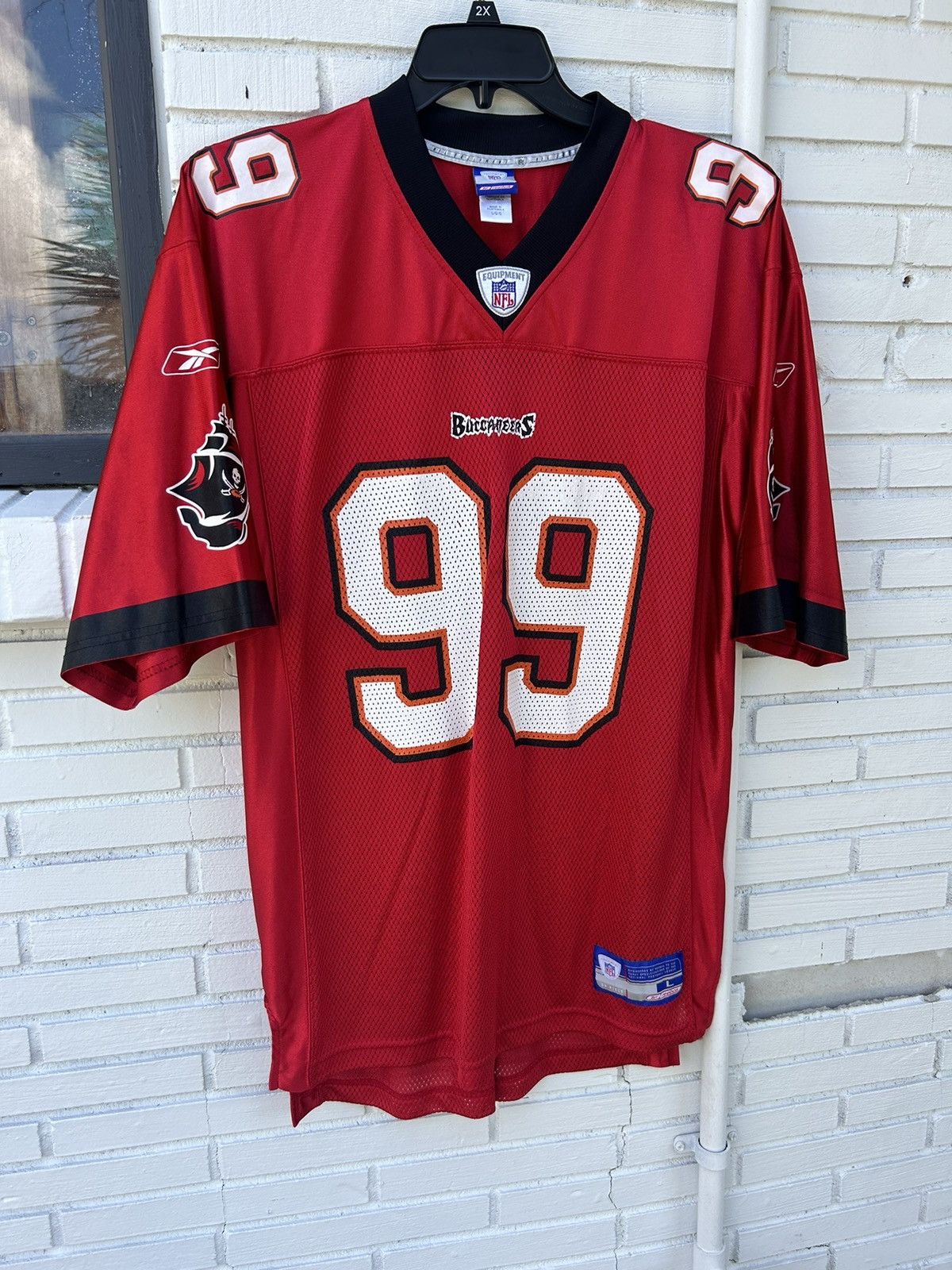 Reebok Tampa Bay Buccaneers #99 Warren Sapp 2003 XL mens buy jersey