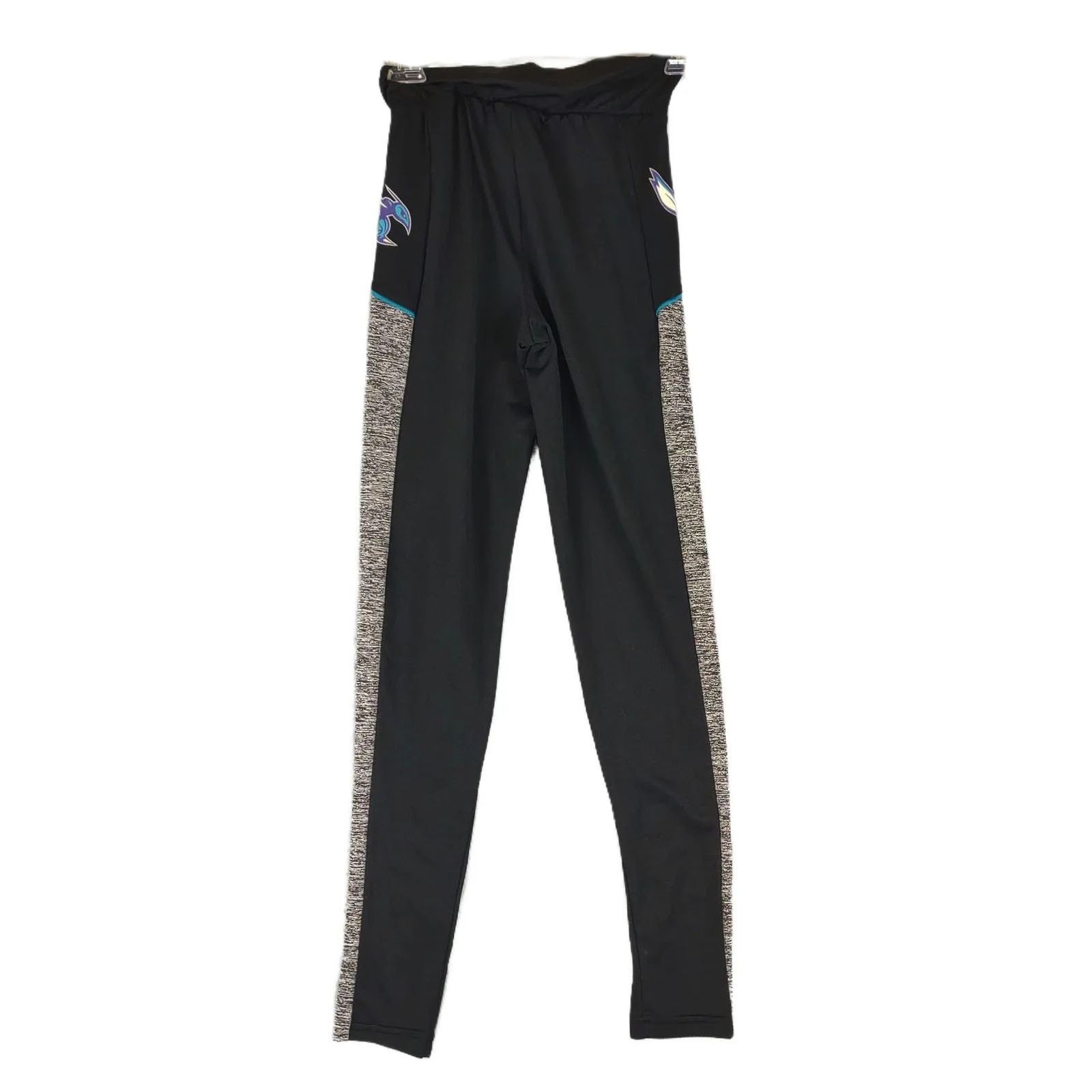 NBA NBA Charlotte Hornets Basketball Ankle Leggings Size 27" / US 4 / IT 40 - 4 Thumbnail