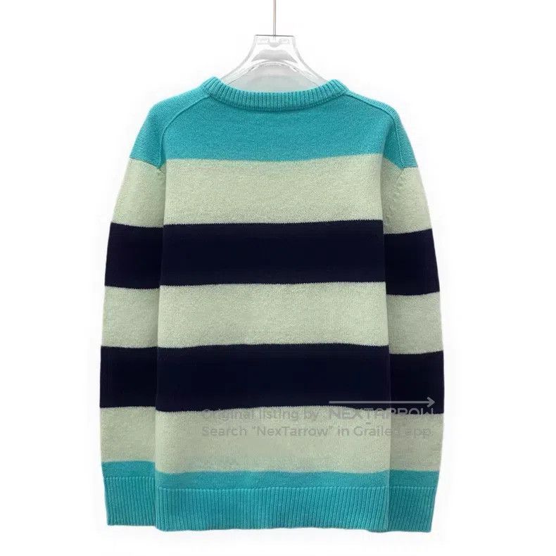 Acne Studios Acne Studios Color Block Striped Smiling Face Embroidered Size S / US 4 / IT 40 - 2 Thumbnail