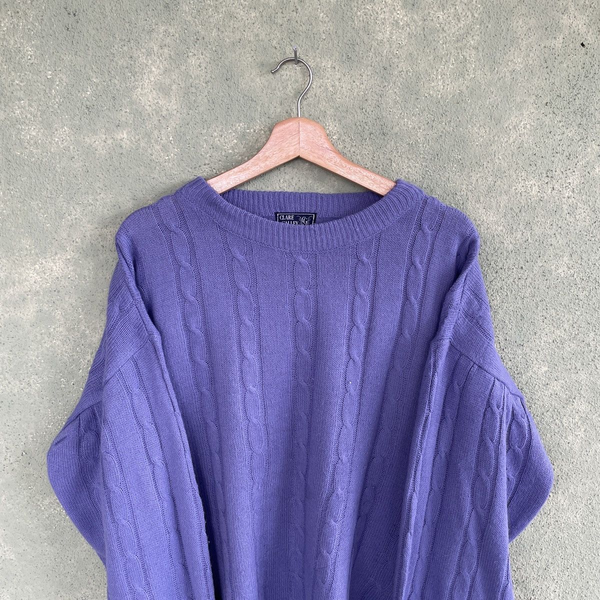 Aran Isles Knitwear × Japanese Brand Vintage Japanese Baggy Knitwear Sweater Jumper Free Size Size US XL / EU 56 / 4 - 3 Thumbnail
