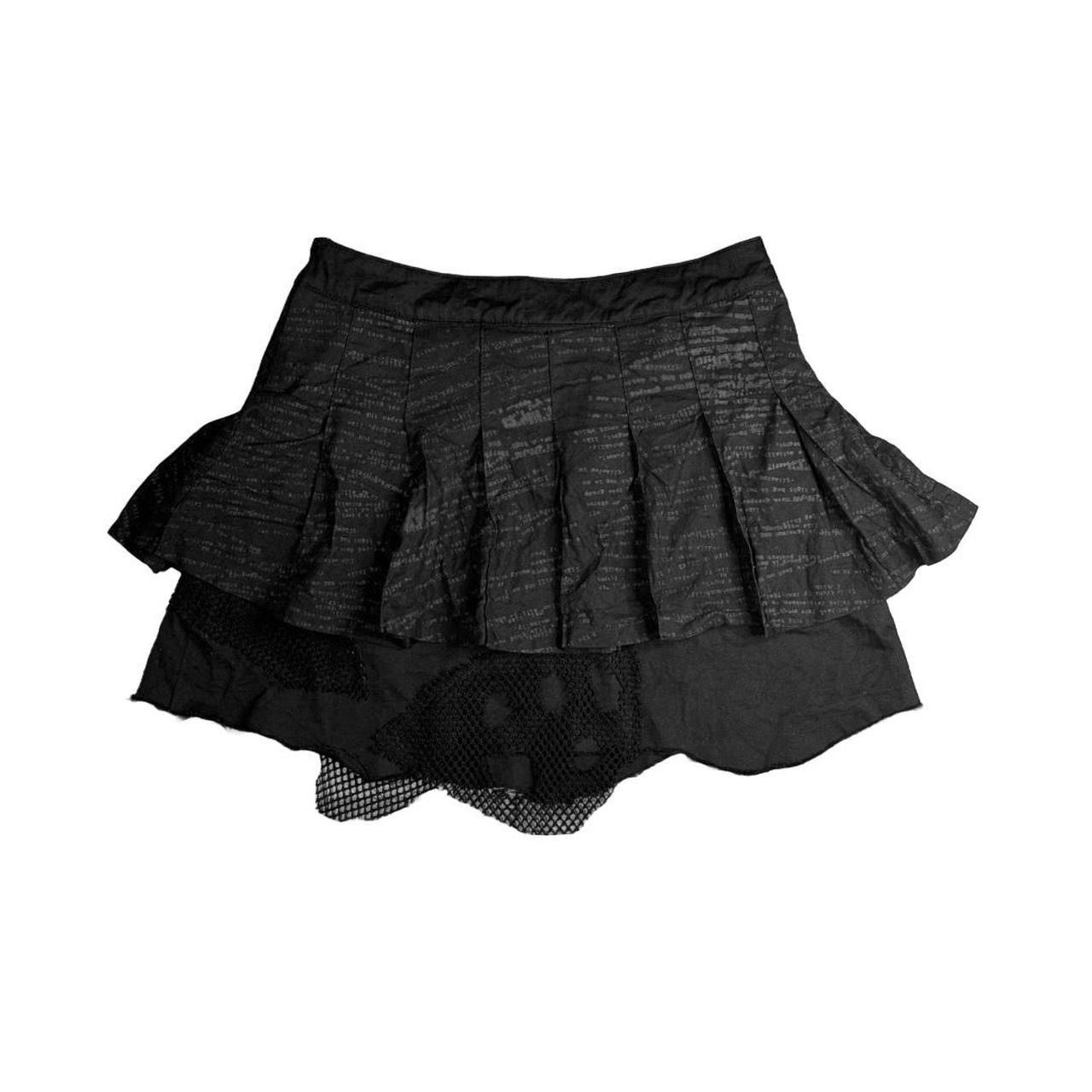 Japanese Brand H.ANARCHY PLEATED MINI SKIRT Size 28" / US 6 / IT 42 - 2 Thumbnail