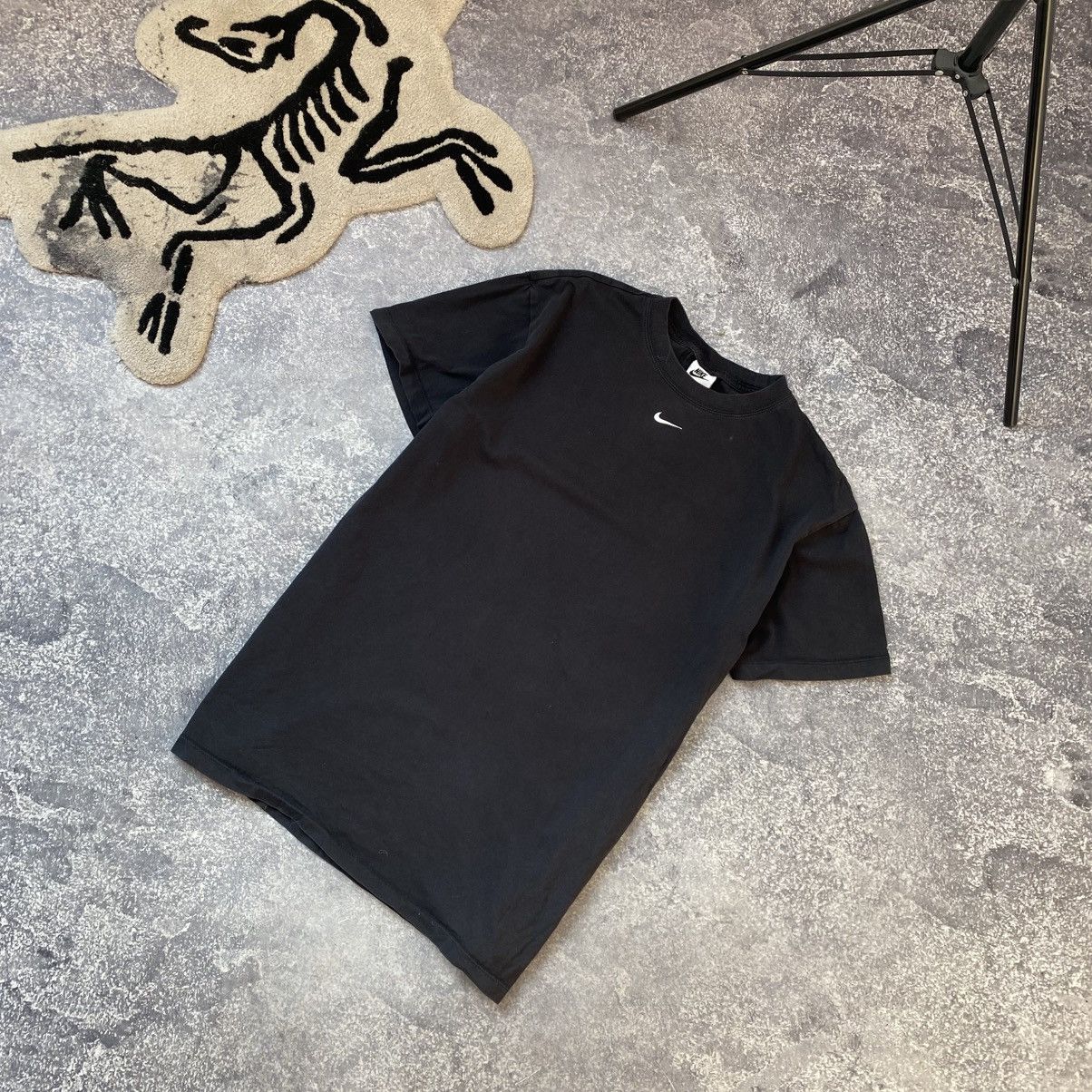 Nike Mens Nike Centre swoosh y2k basic streetwear tee Size US M / EU 48-50 / 2 - 1 Thumbnail