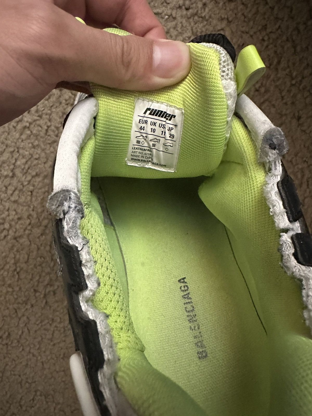 Balenciaga Balenciaga runner Size US 11 / EU 44 - 5 Thumbnail
