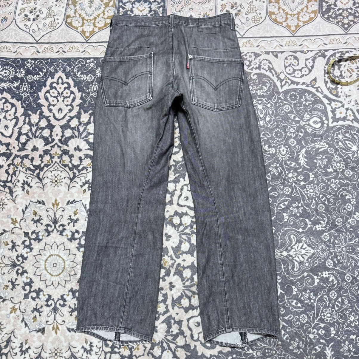 Levi's Vintage Levis Engineered Black Denim Baggy Jeans Size US 32 / EU 48 - 10 Thumbnail