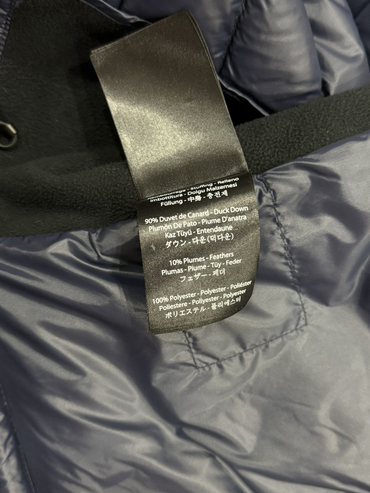 Mackage Mackage Navy Hybrid Down Jacket Lightweight Quilted Puffer Size US S / EU 44-46 / 1 - 17 Thumbnail