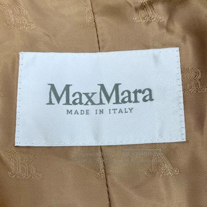 Max Mara Max Mara Brown Camel Hair Collar Belted Coat Size XXS / US 00 / IT 34 - 6 Thumbnail