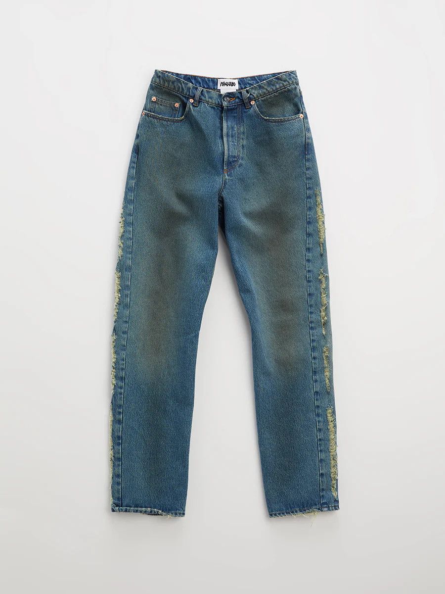 Magliano Unregular Lametta Jeans Size US 34 / EU 50 - 9 Thumbnail