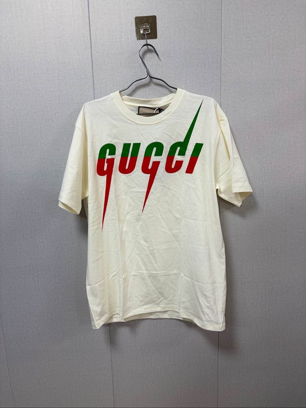 Gucci Gucci Logo Print T-Shirt Size M Size US M / EU 48-50 / 2 - 1 Thumbnail