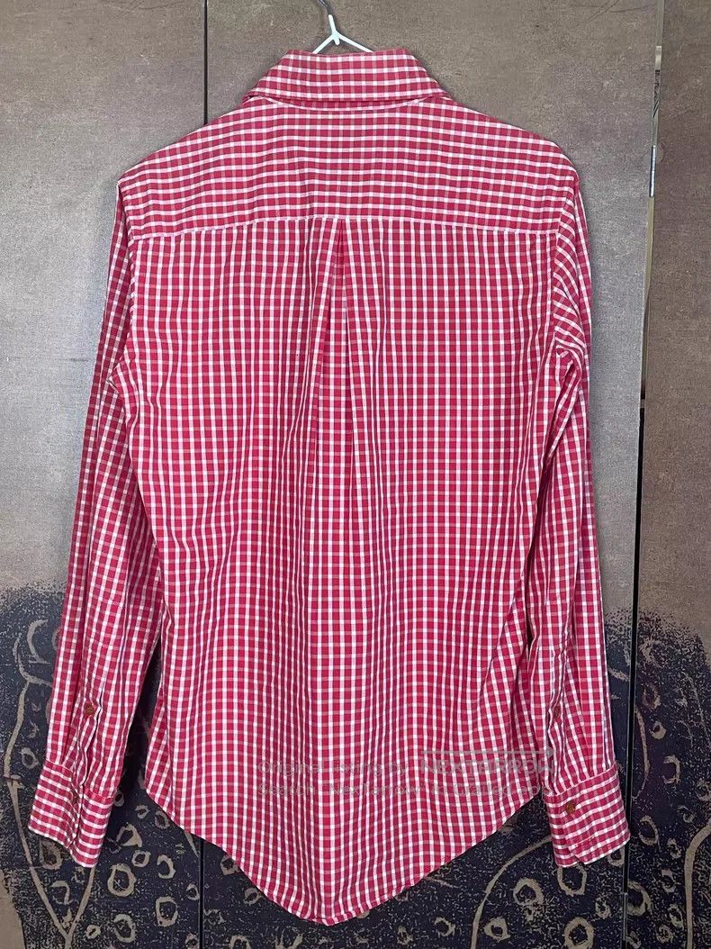 Vivienne Westwood Vivienne Westwood Red Plaid Shirt, 100% Cotton Size M / US 6-8 / IT 42-44 - 5 Thumbnail