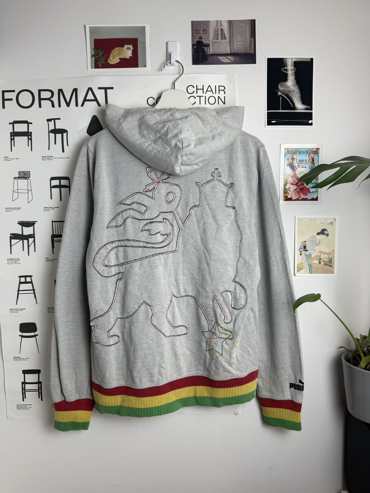 Puma Vintage y2k Puma Jamaica zip hoodie M Regge blockcore ganja Size US M / EU 48-50 / 2 - 2 Thumbnail