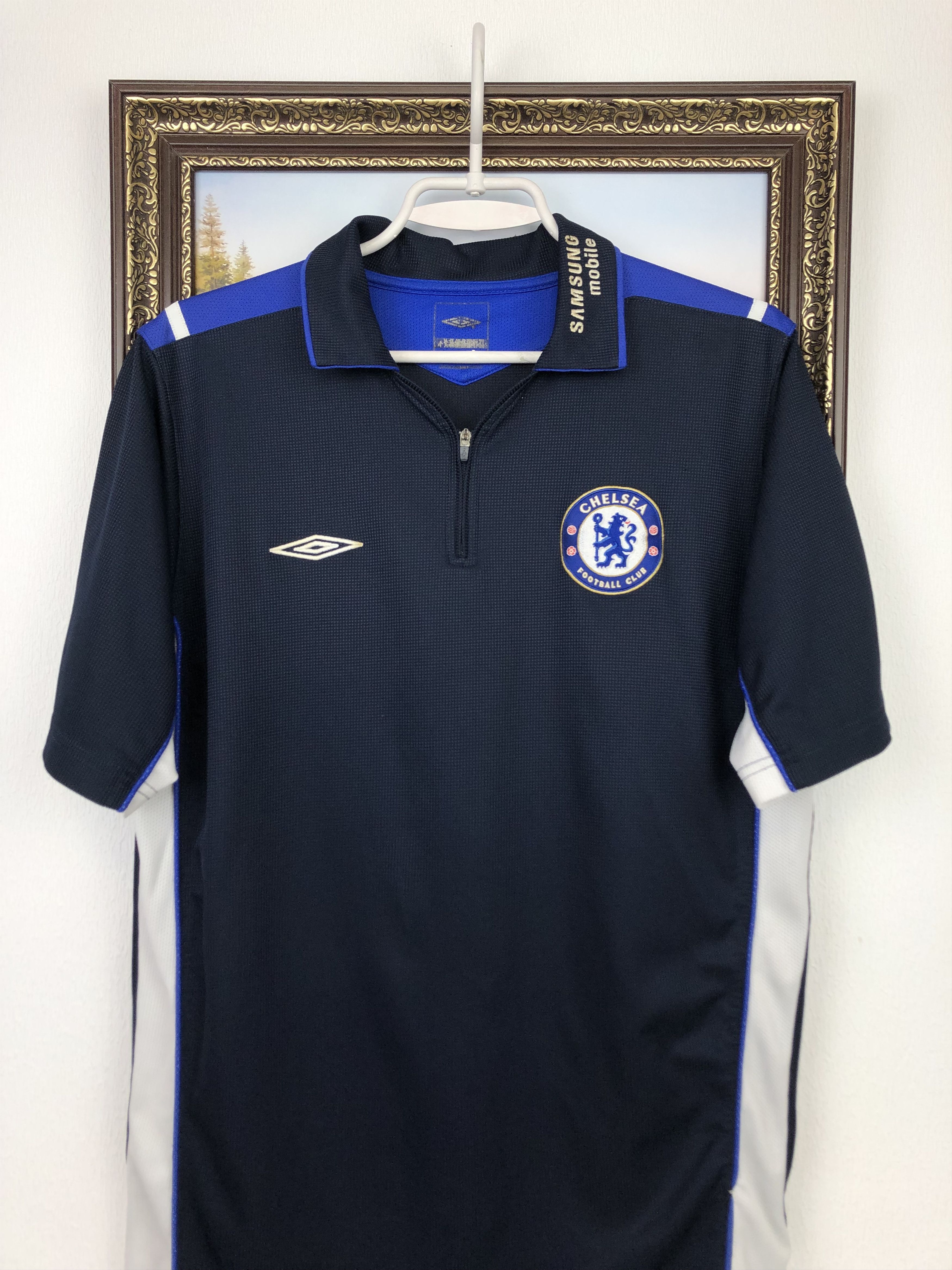 Umbro Vintage Umbro Chelsea Football Shirt Soccer Jersey Train Size US L / EU 52-54 / 3 - 2 Thumbnail