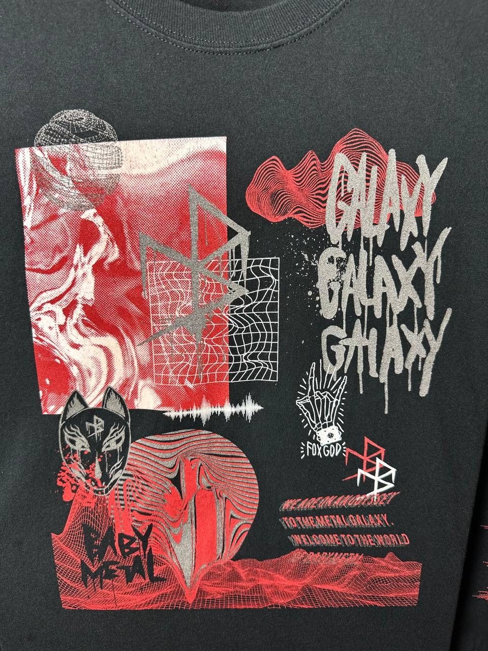 Band Tees Baby metal long sleeve rock galaxy size Large Size US L / EU 52-54 / 3 - 2 Thumbnail