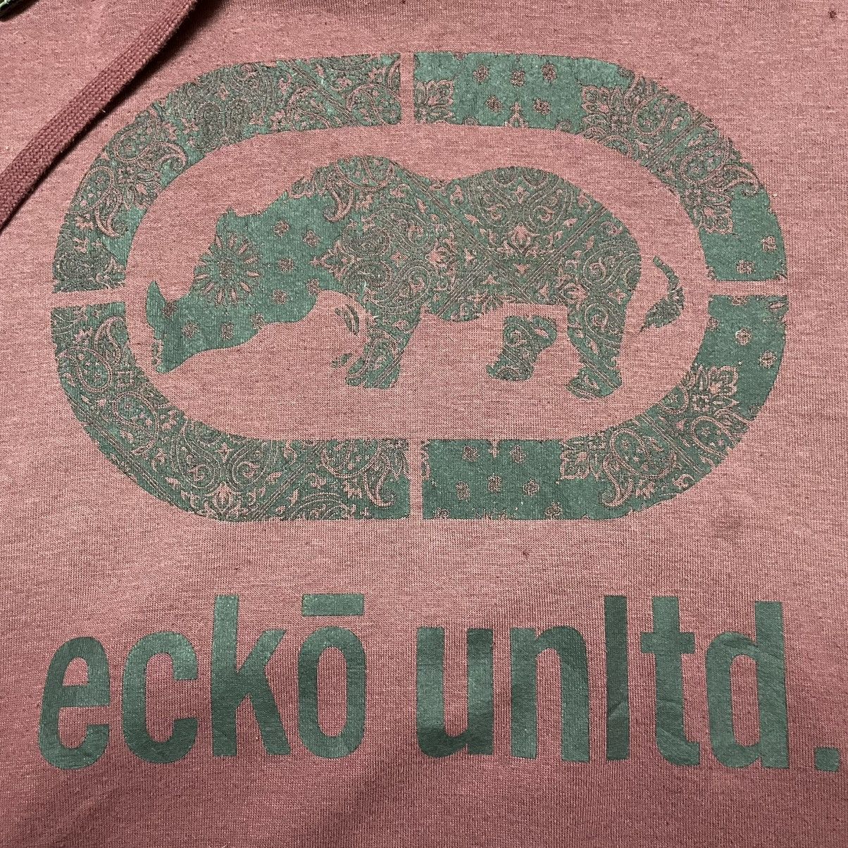 Ecko Unltd. Ecko Unltd Paisley Design Oversized Hoodie Size US XXL / EU 58 / 5 - 3 Thumbnail