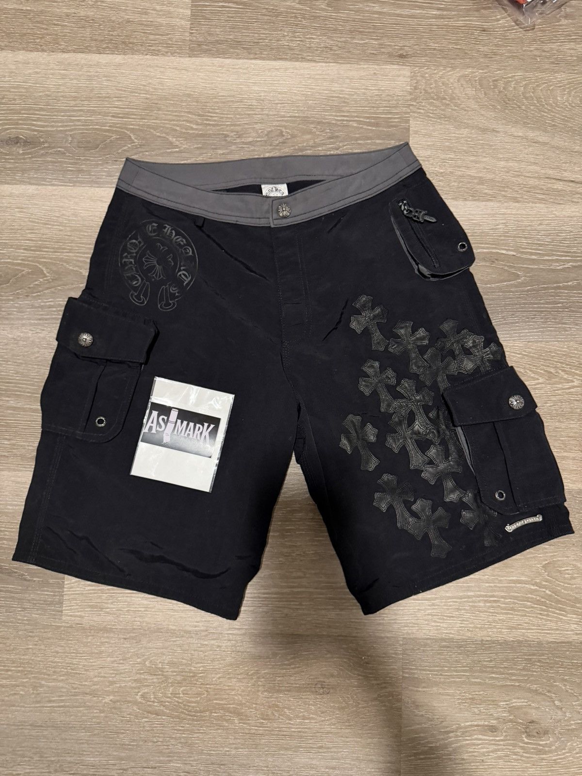 Chrome Hearts Chrome Hearts Patch Cargo Shorts Size US 28 / EU 44 - 1 Thumbnail