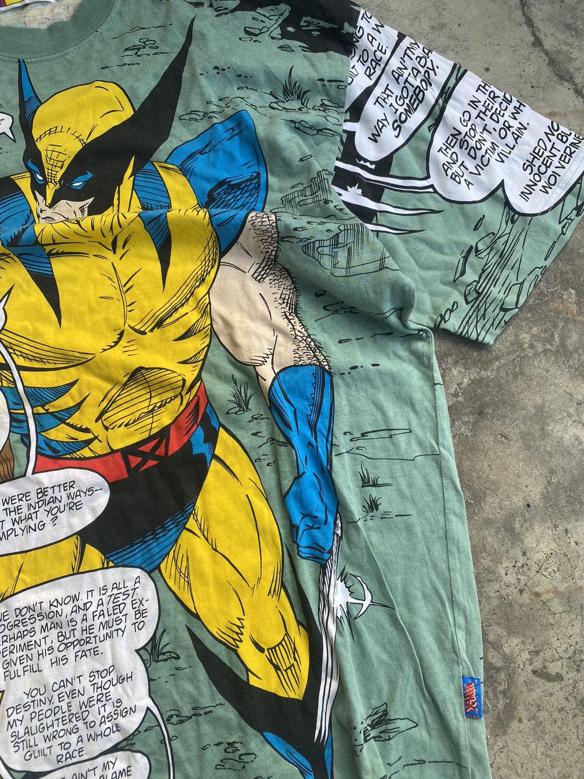 Marvel Comics × Vintage Rare vintage X men overprint Size US XL / EU 56 / 4 - 4 Thumbnail