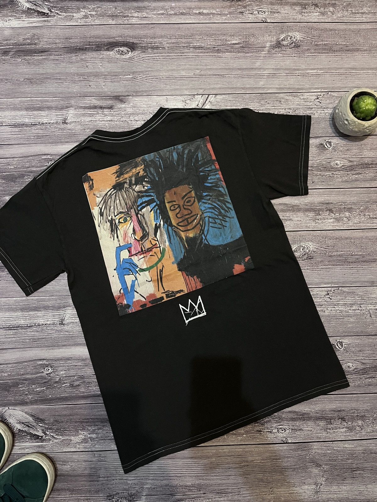 Jean-Michel Basquiat Jean Michel Basquiat Ripple T-Shirt Size US M / EU 48-50 / 2 - 1 Thumbnail