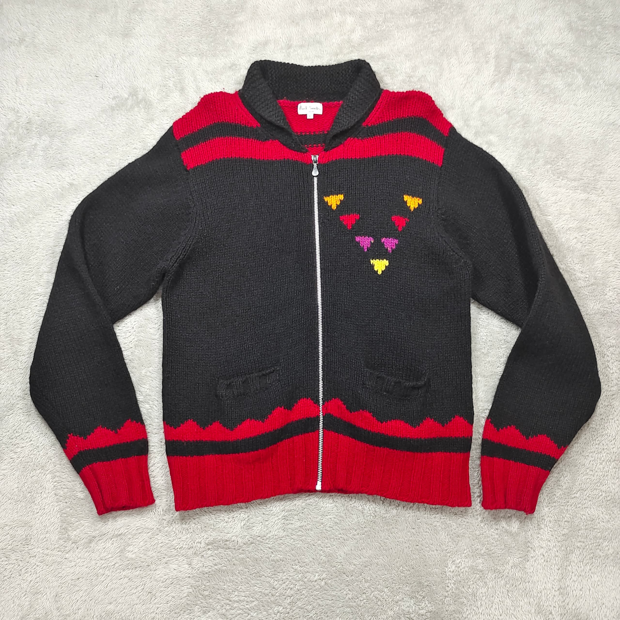 Paul Smith VINTAGE PAUL SMITH WOOL KNITTED SWEATER Size US L / EU 52-54 / 3 - 1 Thumbnail