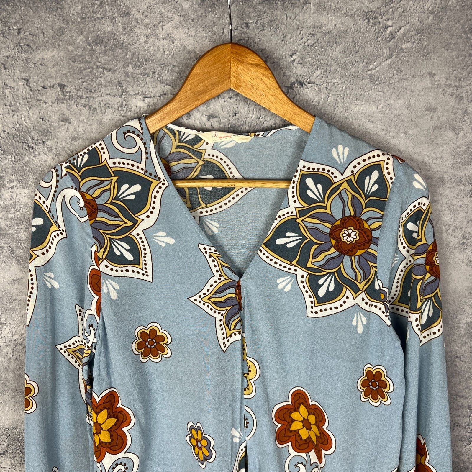 Odd Molly Odd Molly Women's Blouse Size 1 Multicolor Viscose ` Size XS / US 0-2 / IT 36-38 - 2 Thumbnail